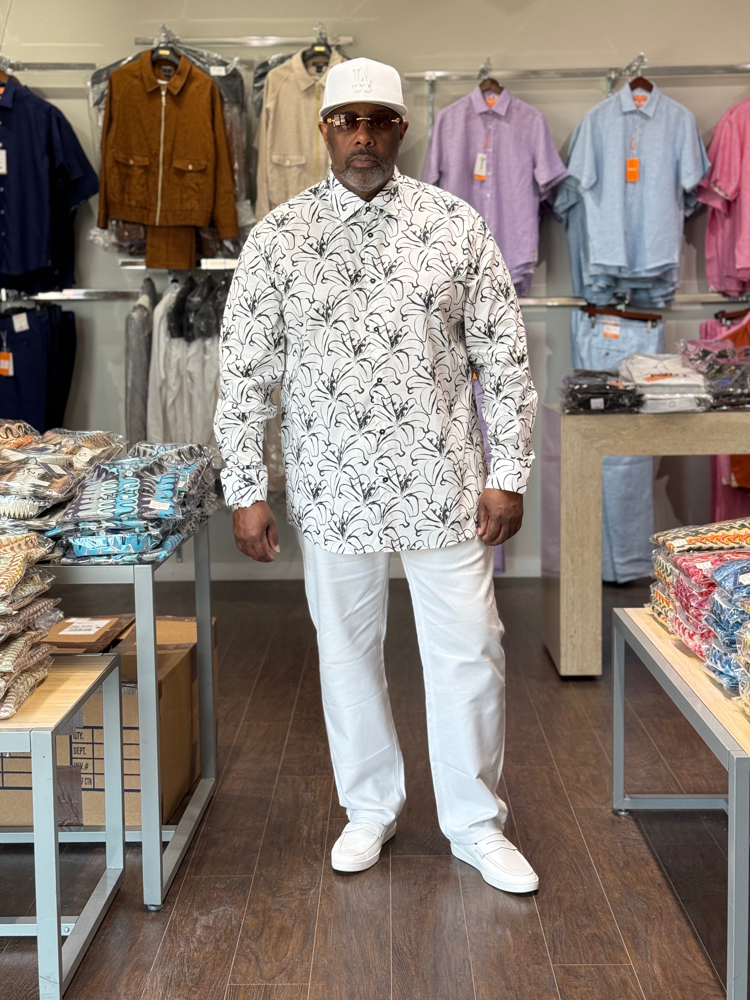 Cigar Couture "Dexter" Shirt (White) 5022