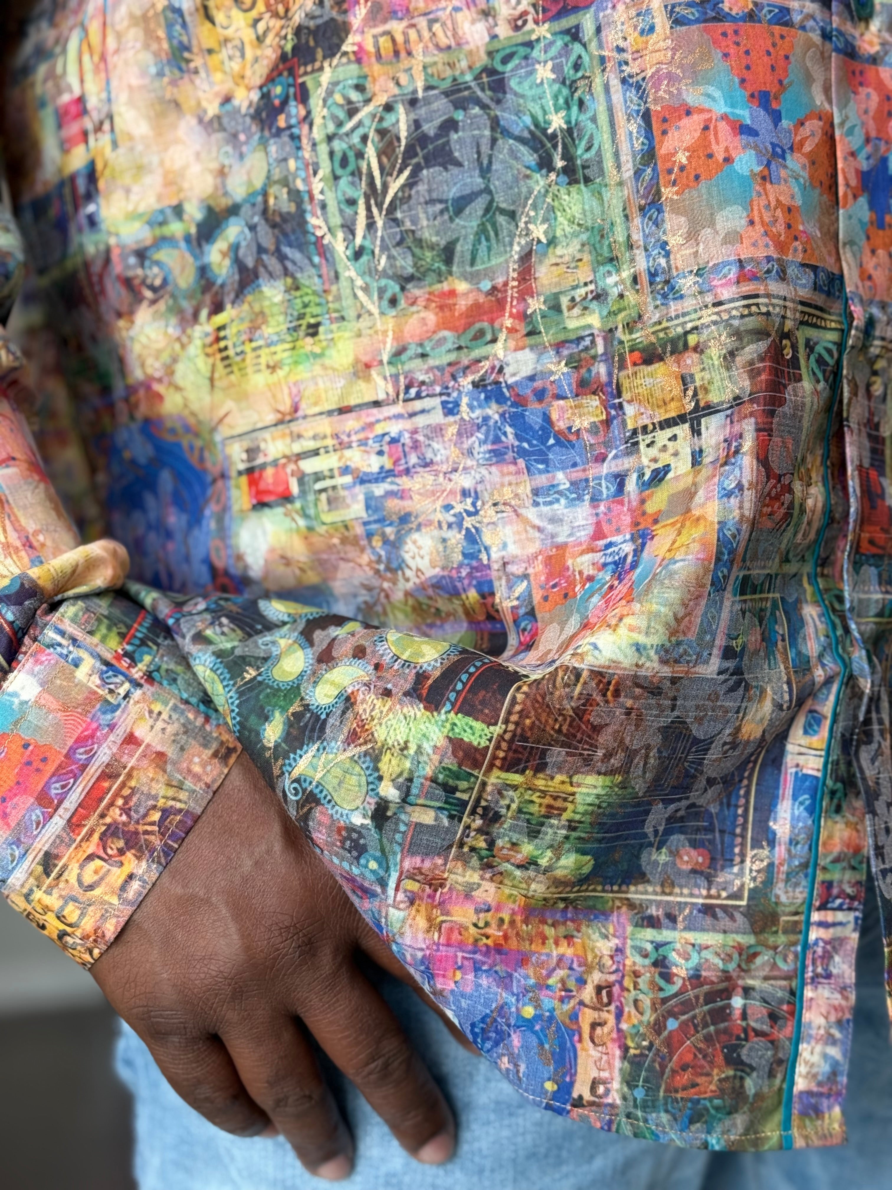 Cigar Couture "Dexter" Shirt (Green) 5017