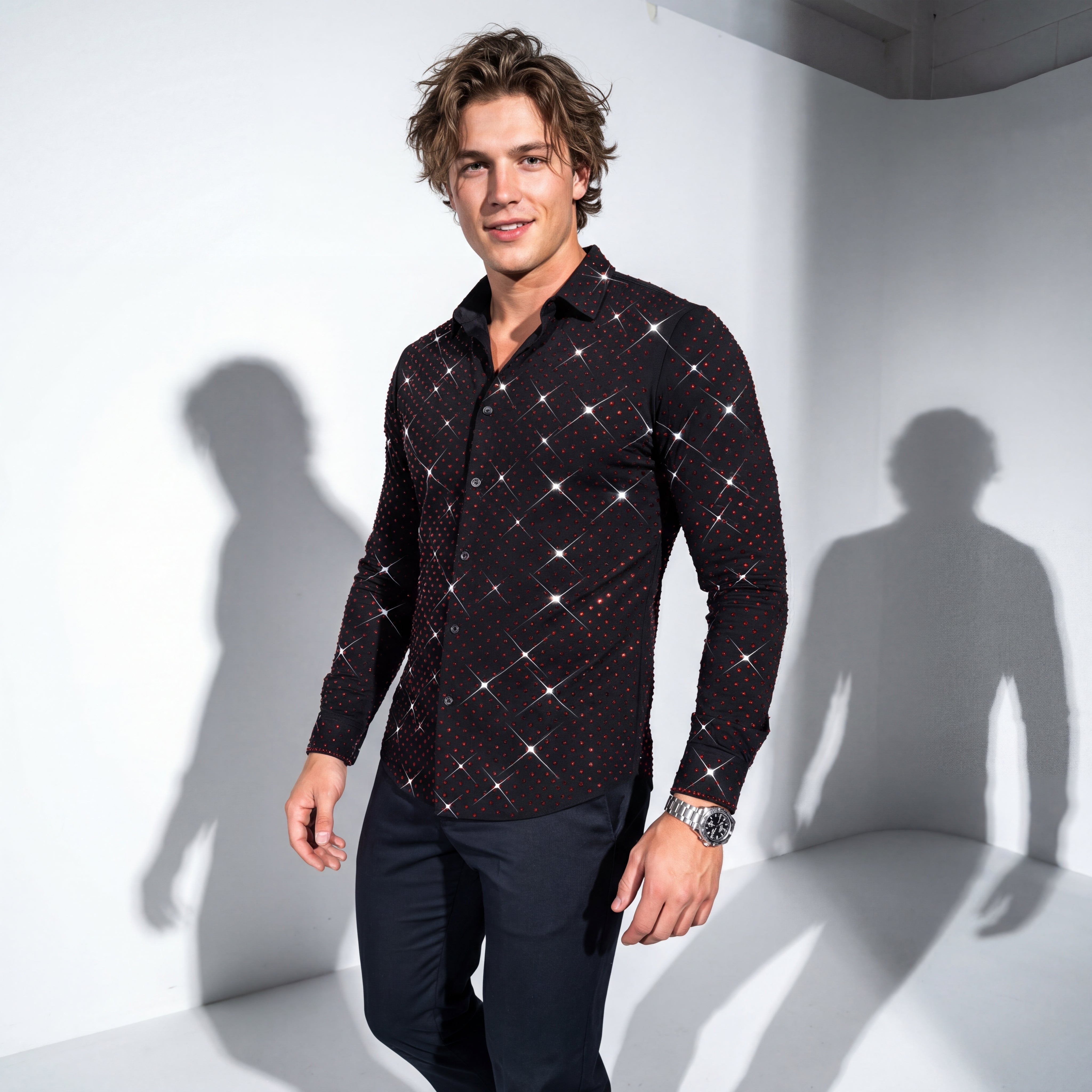 Downtown Nights BLACK/RED