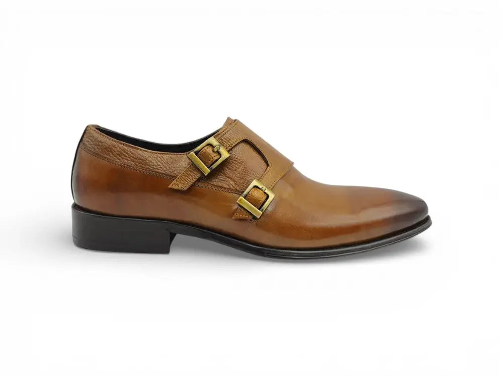 Double Monk Straps Loafer