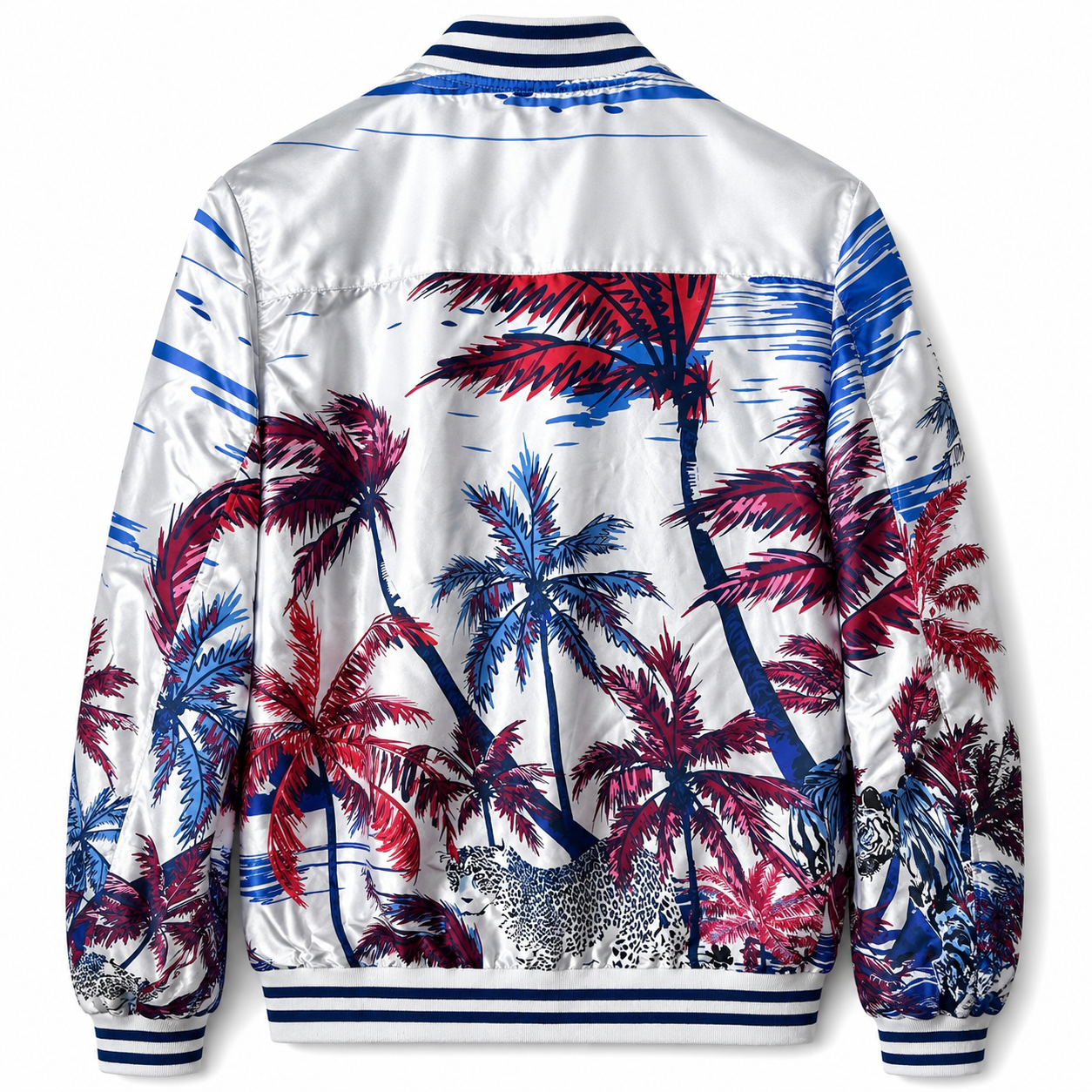 BRX Supreme Bomber Jacket Blue Tropics