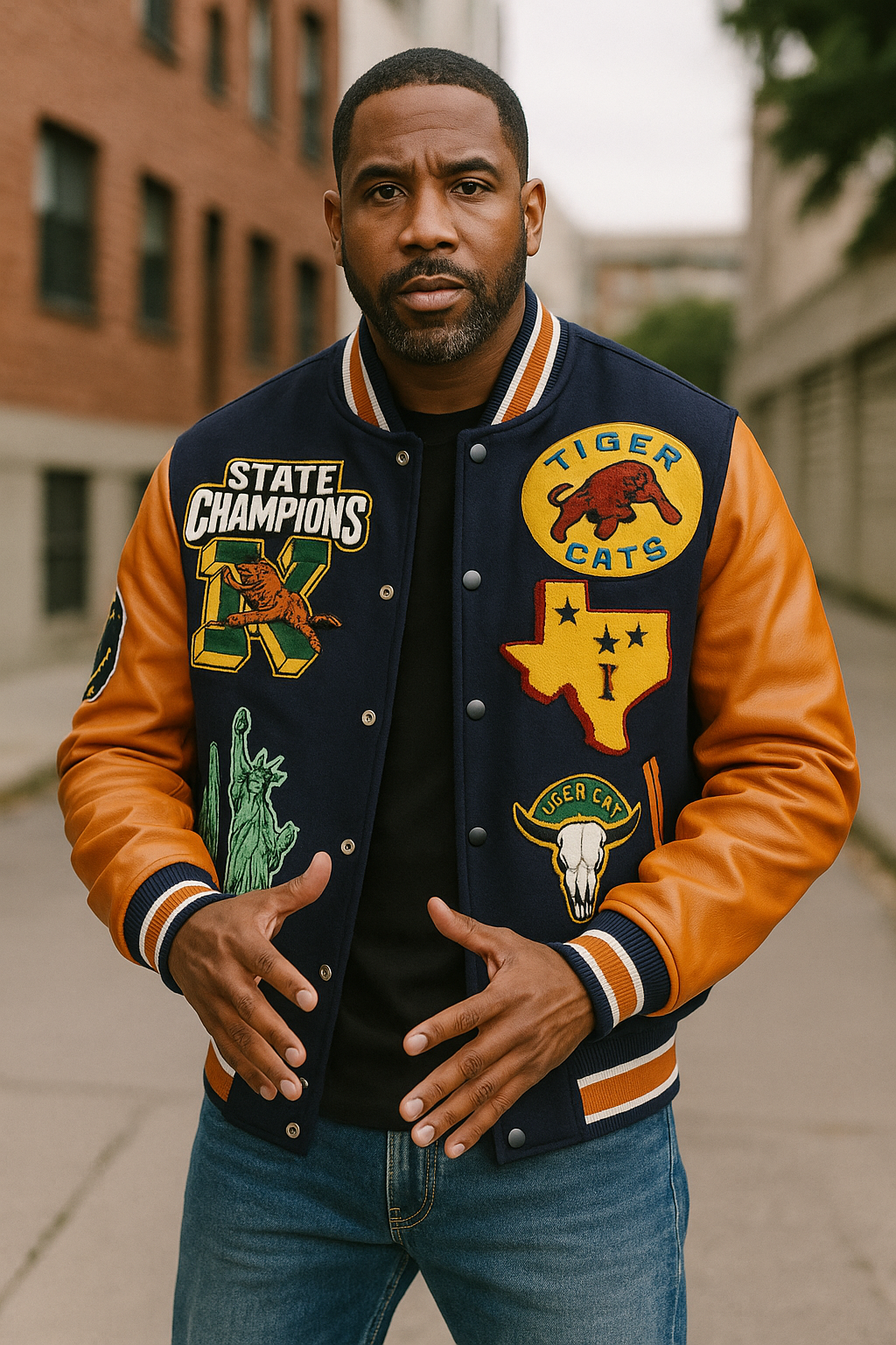 Jordan Craig Men’s Wool Bomber Jacket – Queens