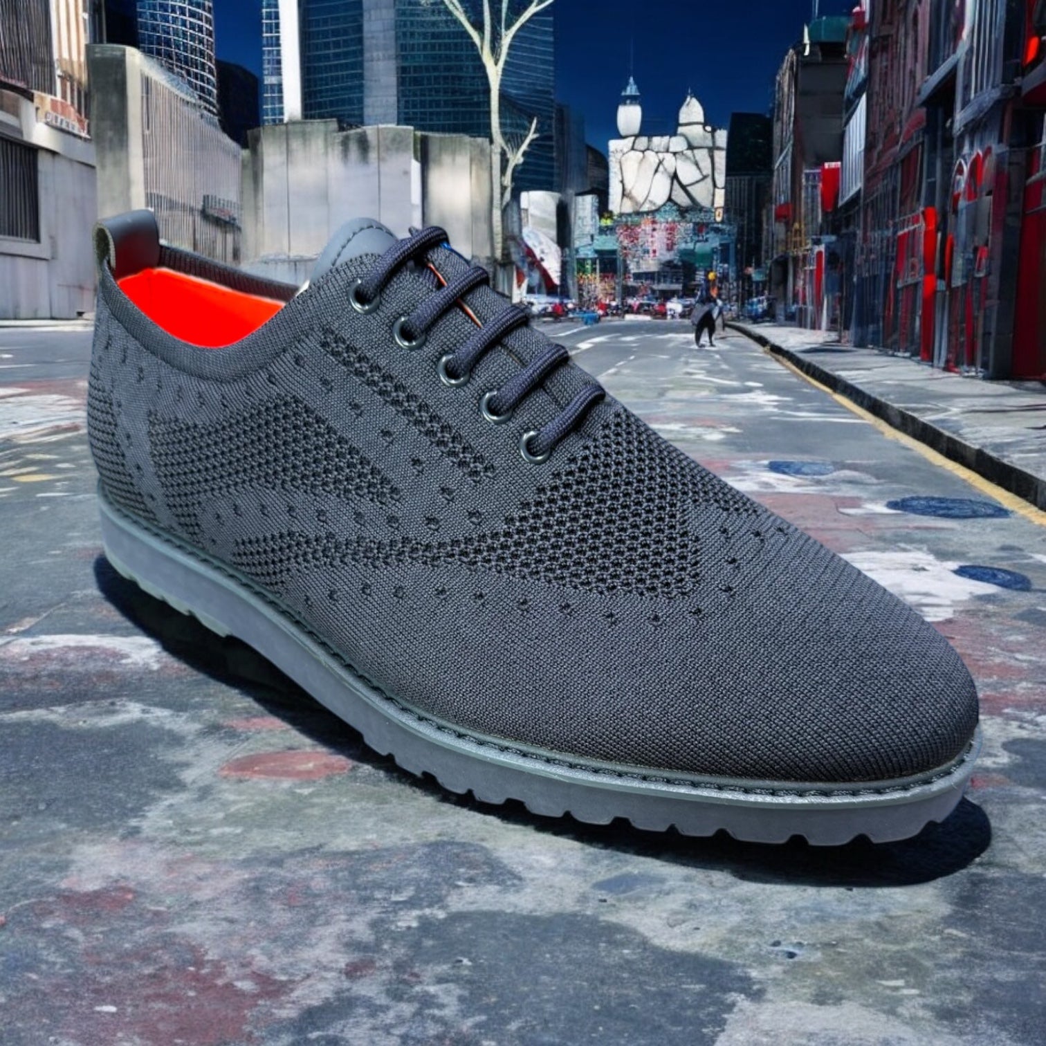 Tayno Casual Sneaker Shoe (Navy)