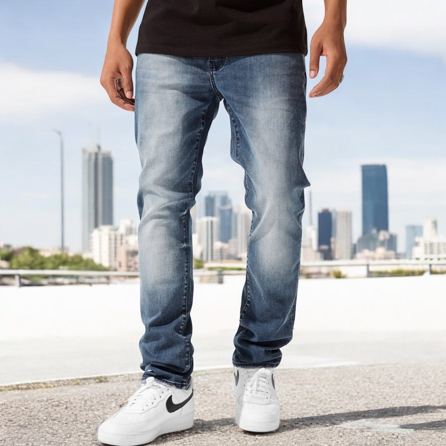 Relaxed Fit Jordan Craig "Benson" Jean (Blue Charcoal) RS