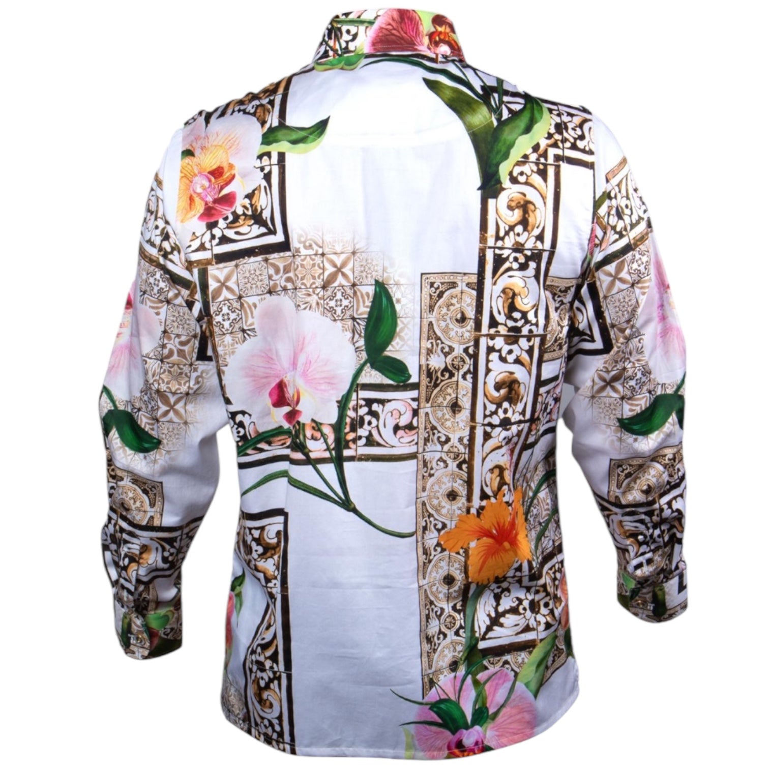 Prestige Cotton Luxury Shirt (Brown) 451