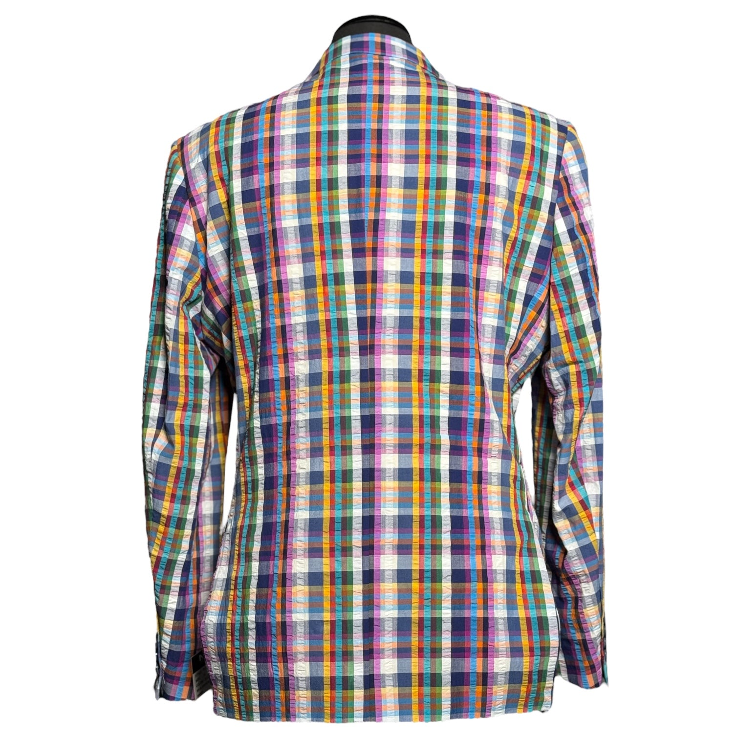 Inserch Seersucker "Countach" Blazer (Purple Multi)