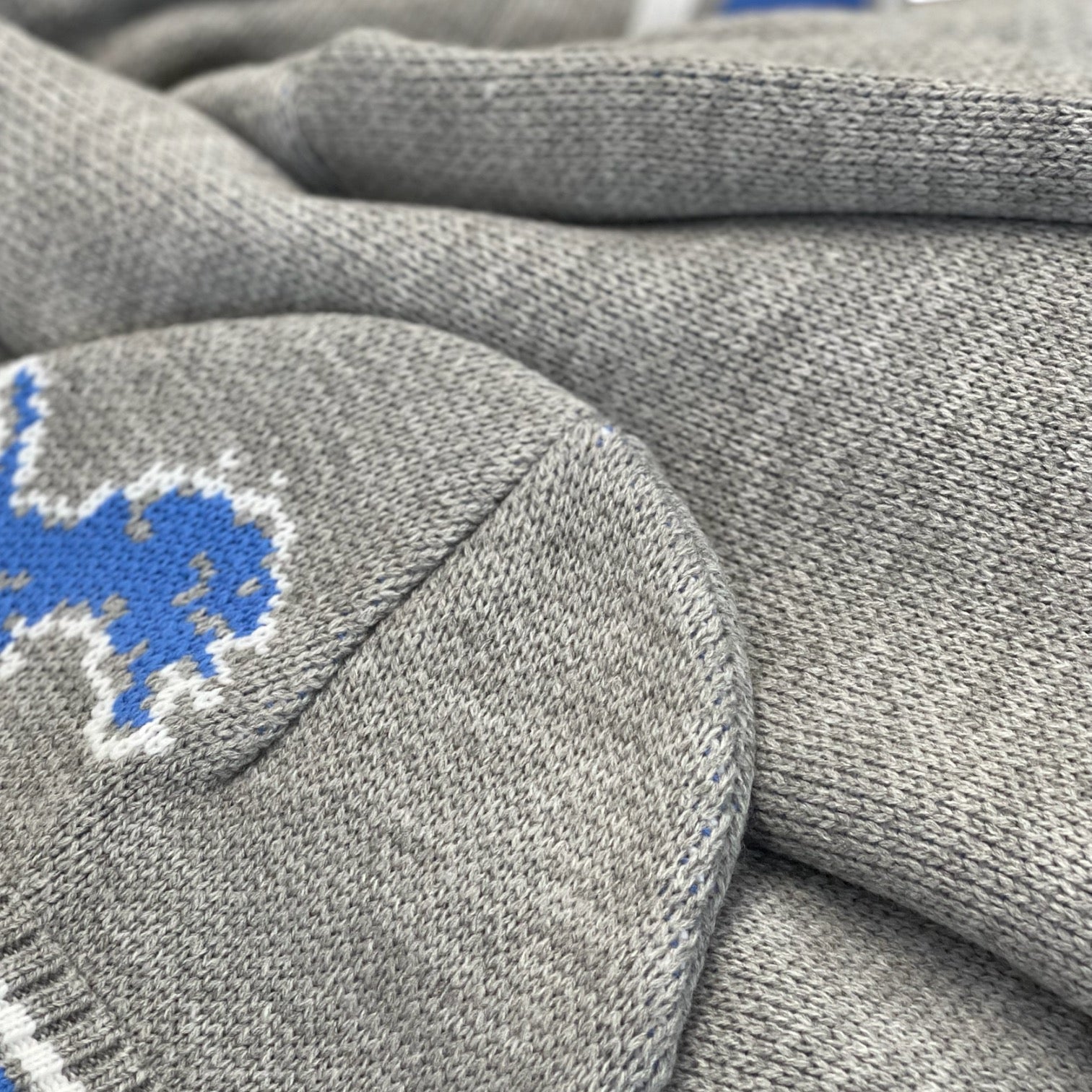 OIM "Detroit" 3/4 Length Sweater Jacket (Gray)