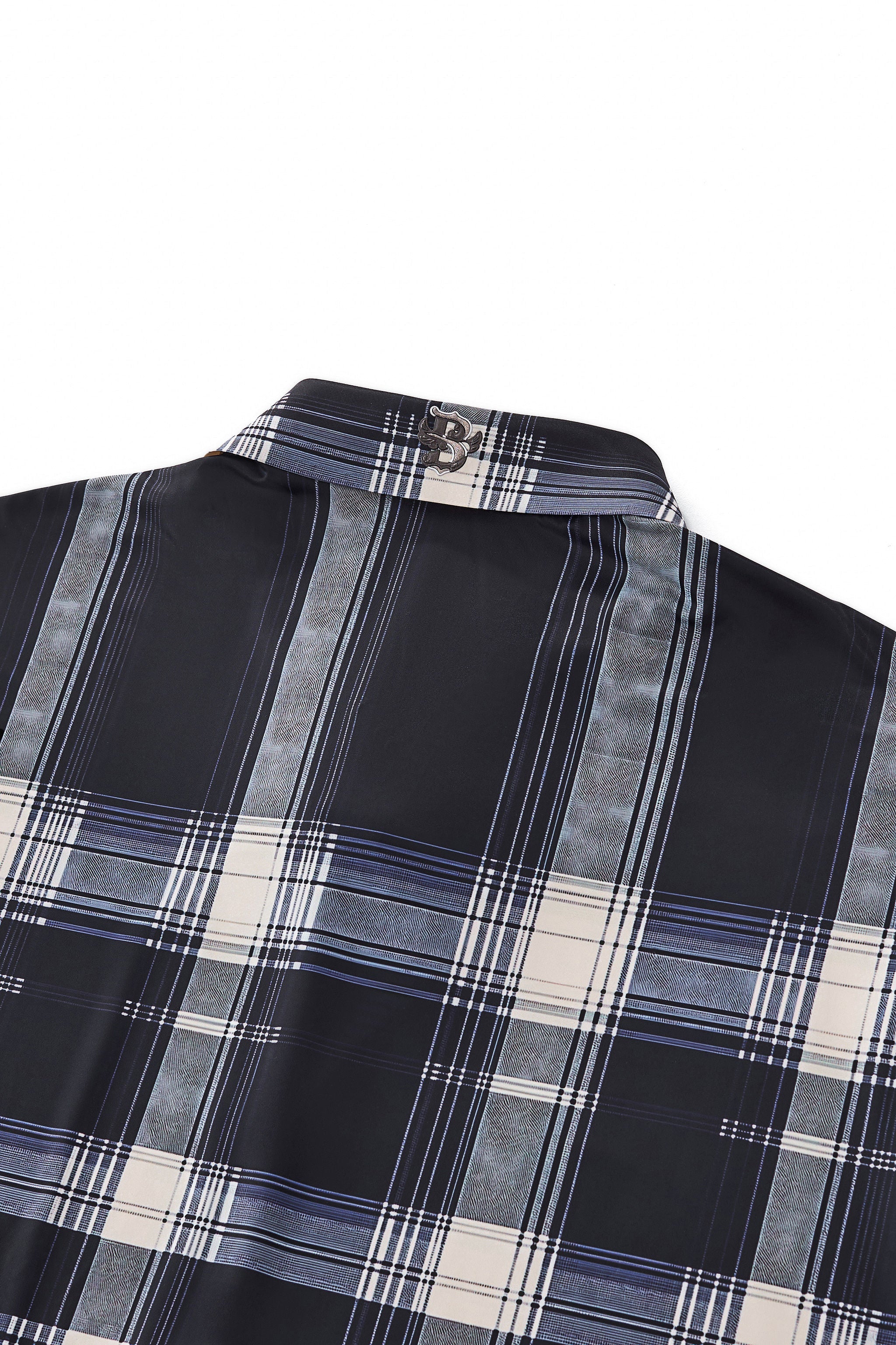 Heritage Plaid Stretch Woven Shirt-El Baron NAVY