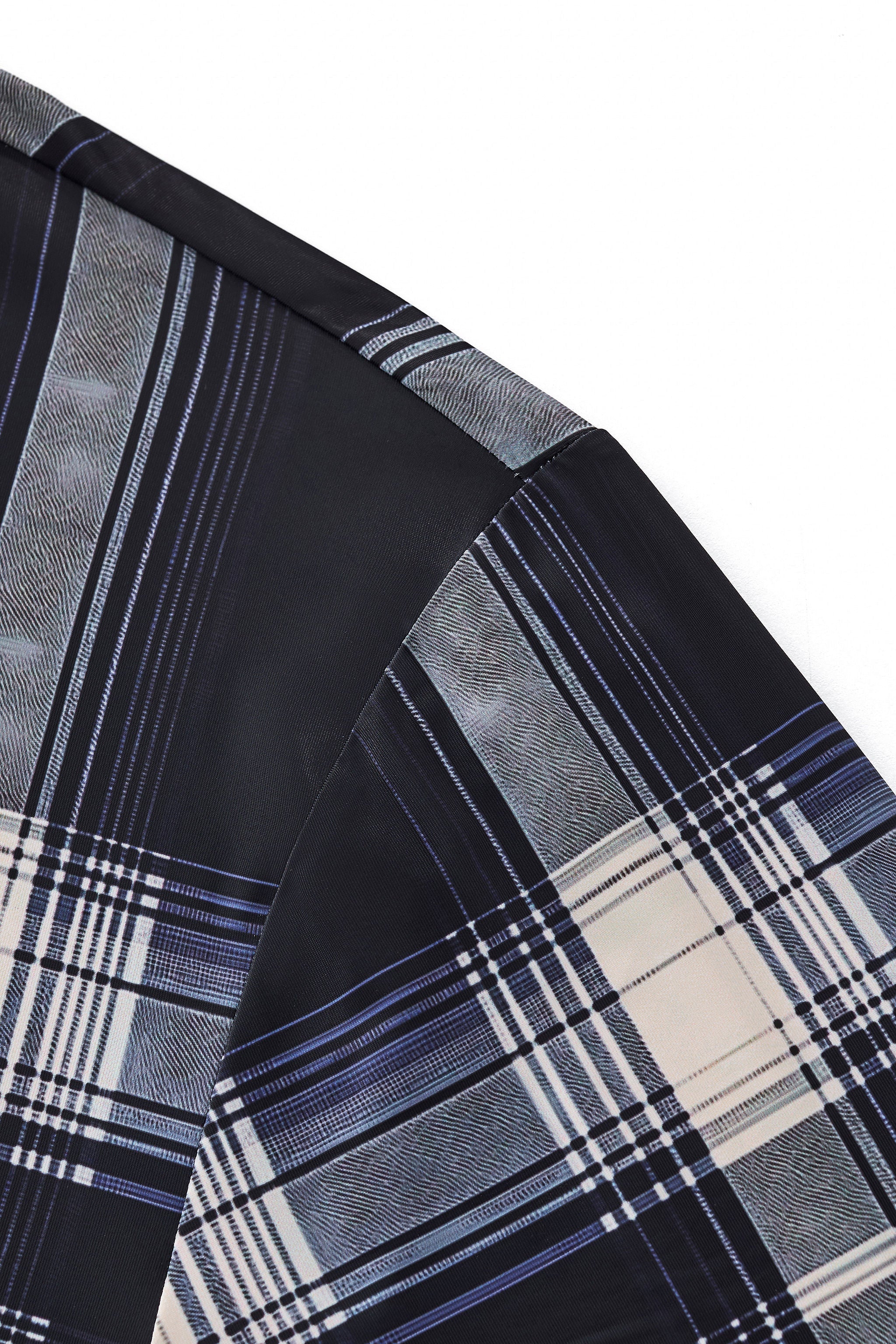 Heritage Plaid Stretch Woven Shirt-El Baron NAVY