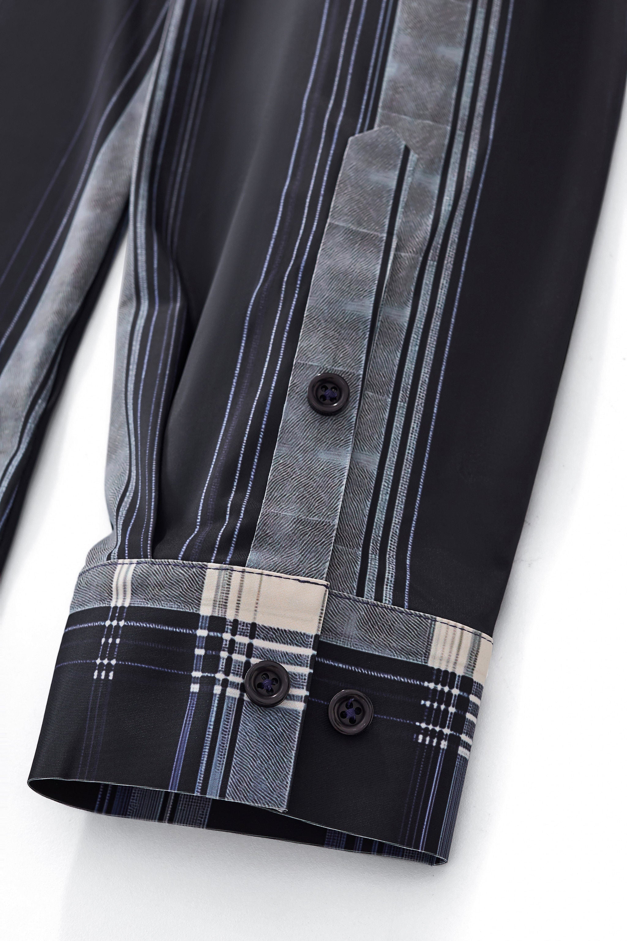 Heritage Plaid Stretch Woven Shirt-El Baron NAVY