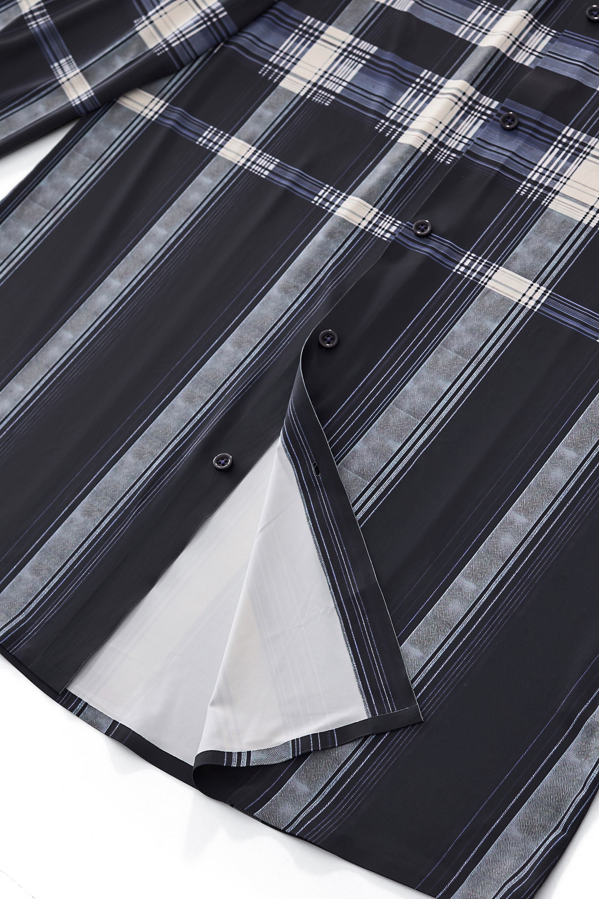 Heritage Plaid Stretch Woven Shirt-El Baron NAVY