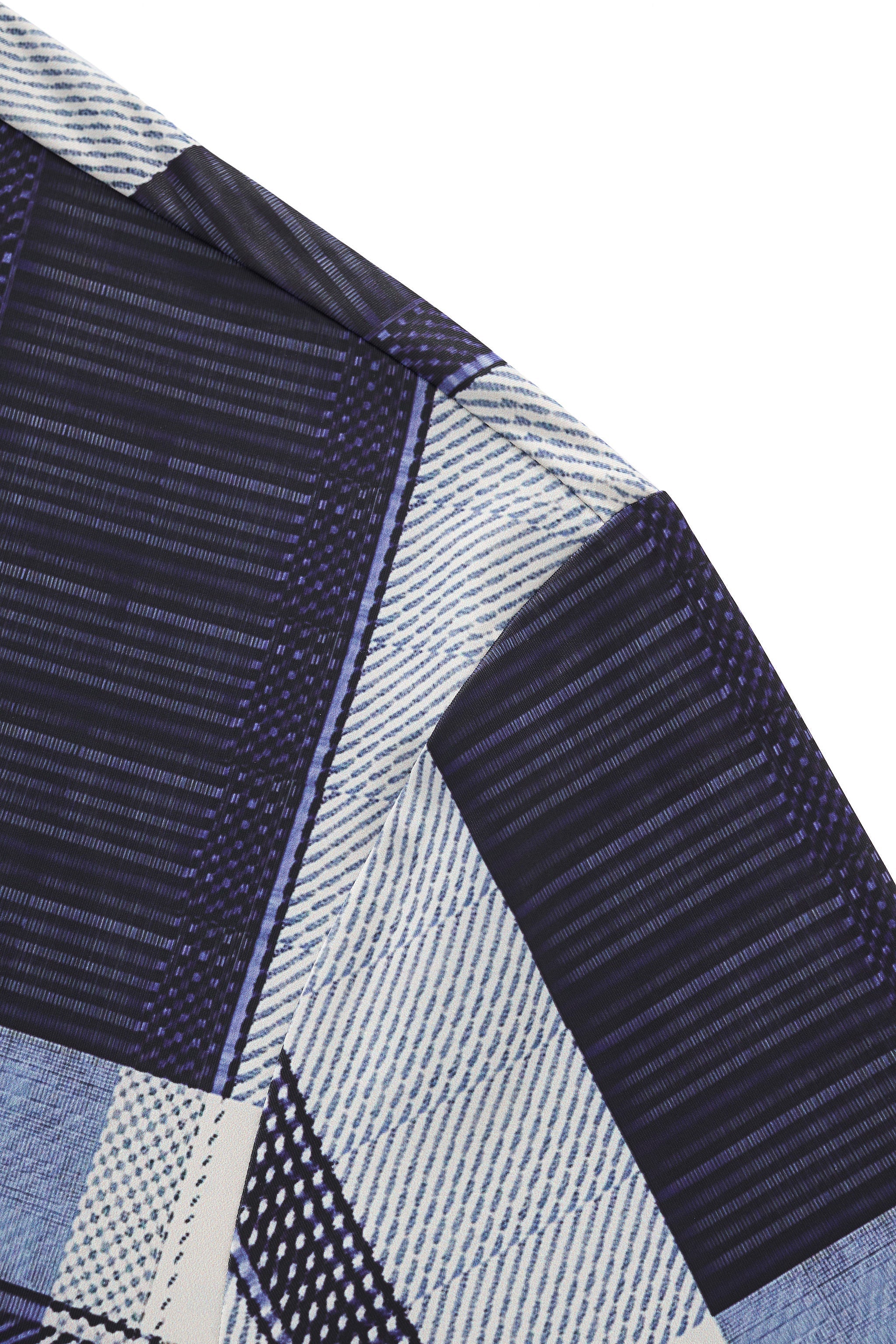 Seamless Plaid Stripe Shirt – El Baron BLUE