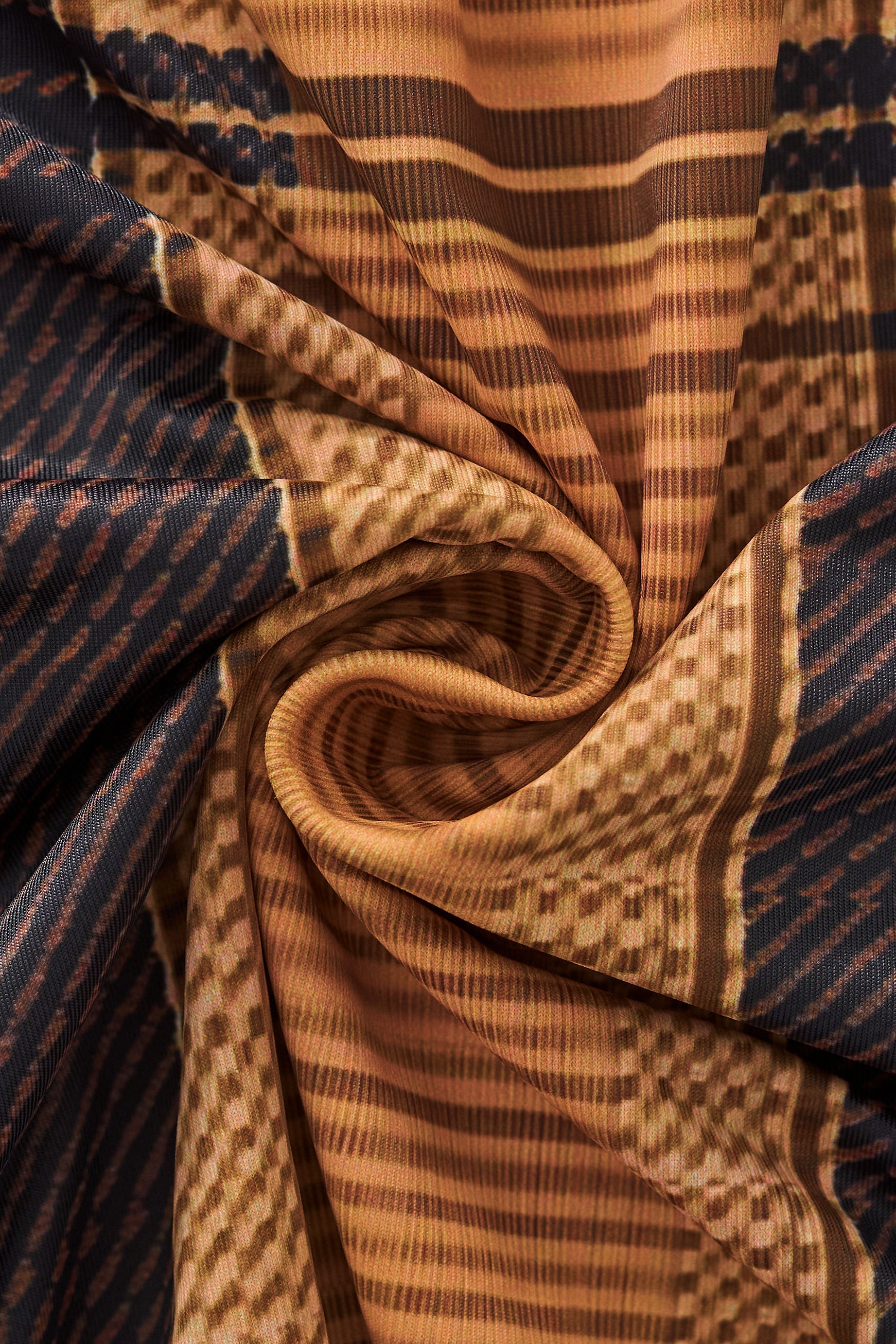 Seamless Plaid Stripe Shirt – El Baron CARAMEL