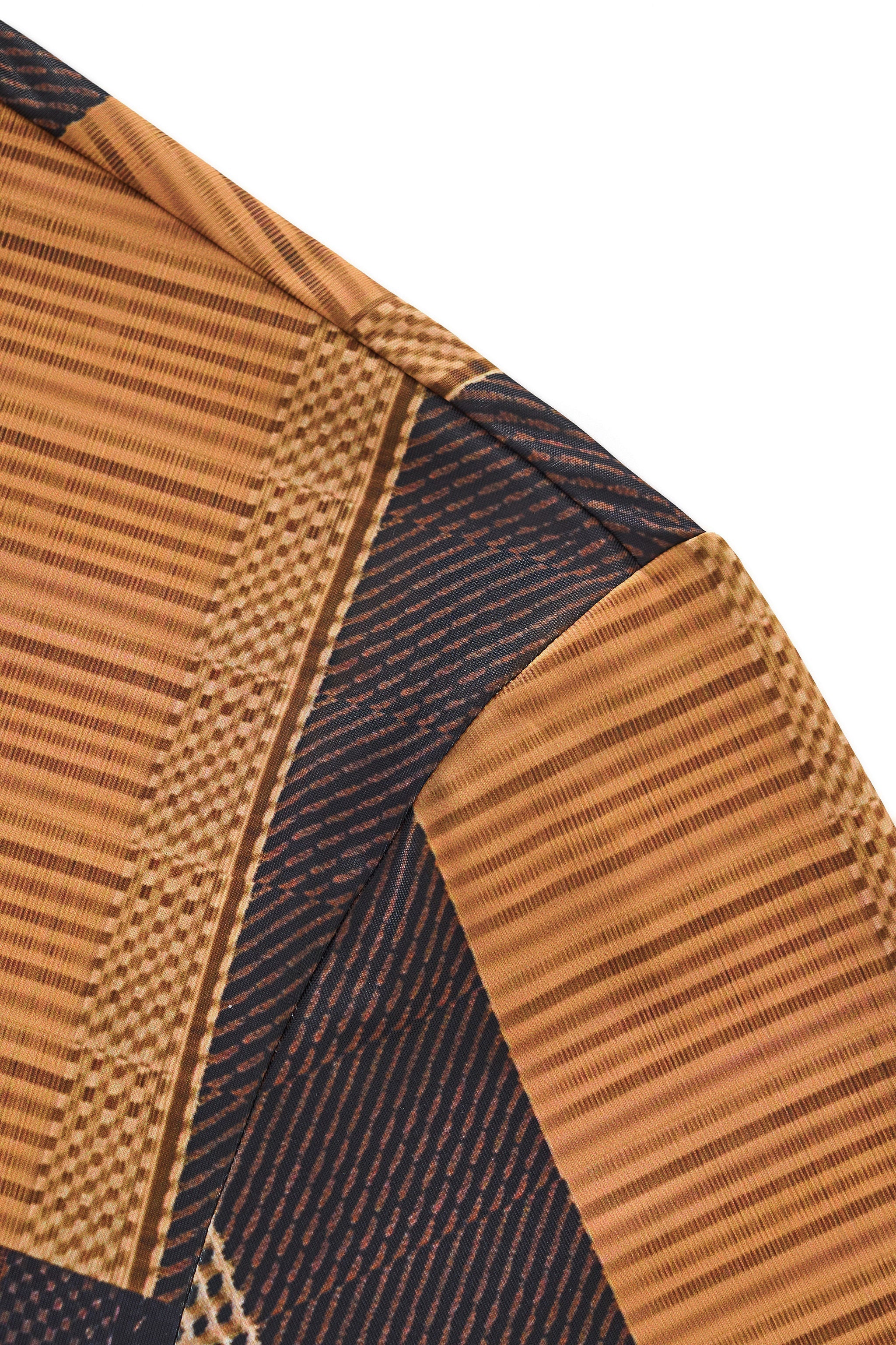 Seamless Plaid Stripe Shirt – El Baron CARAMEL