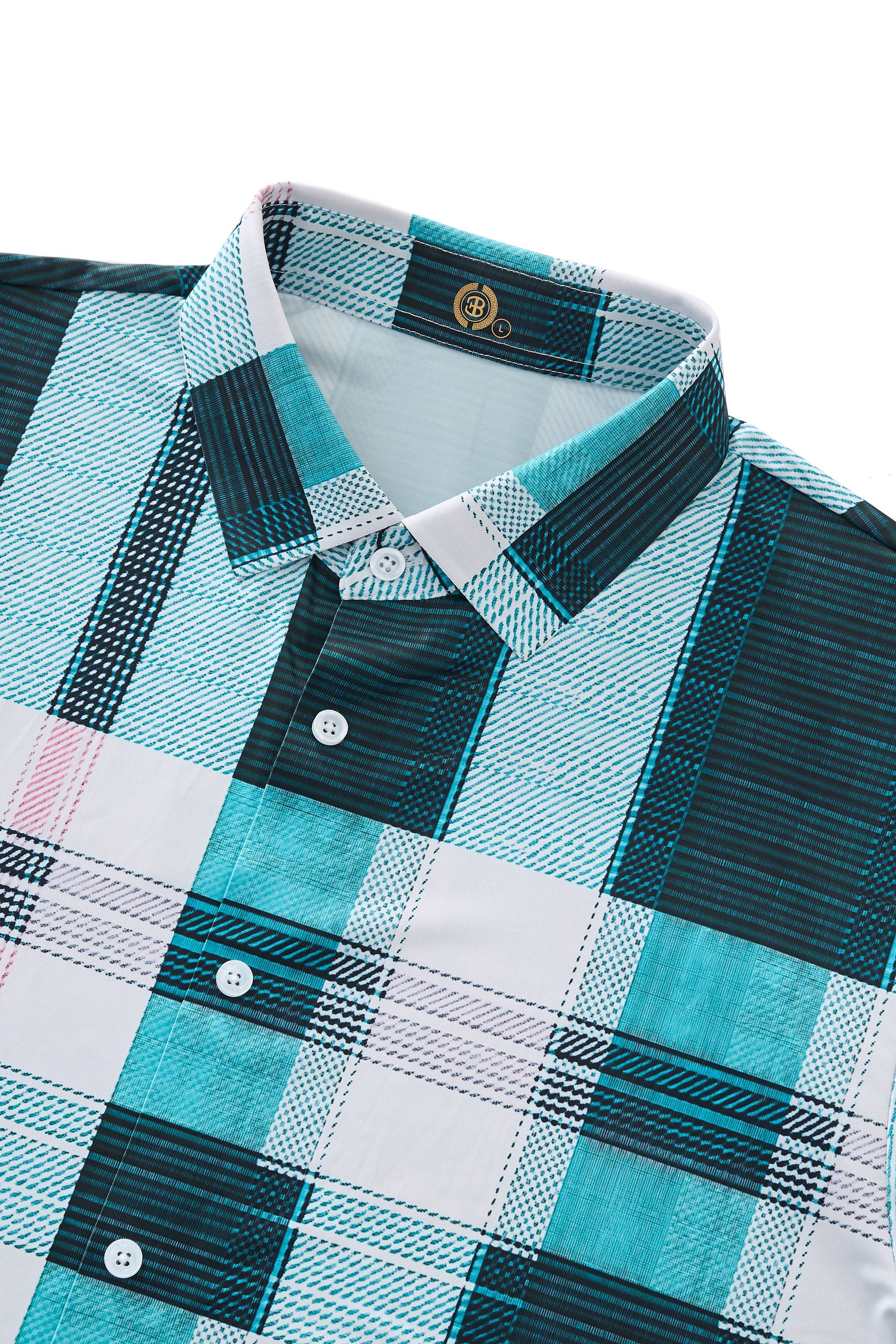 Seamless Plaid Stripe Shirt – El Baron GREEN