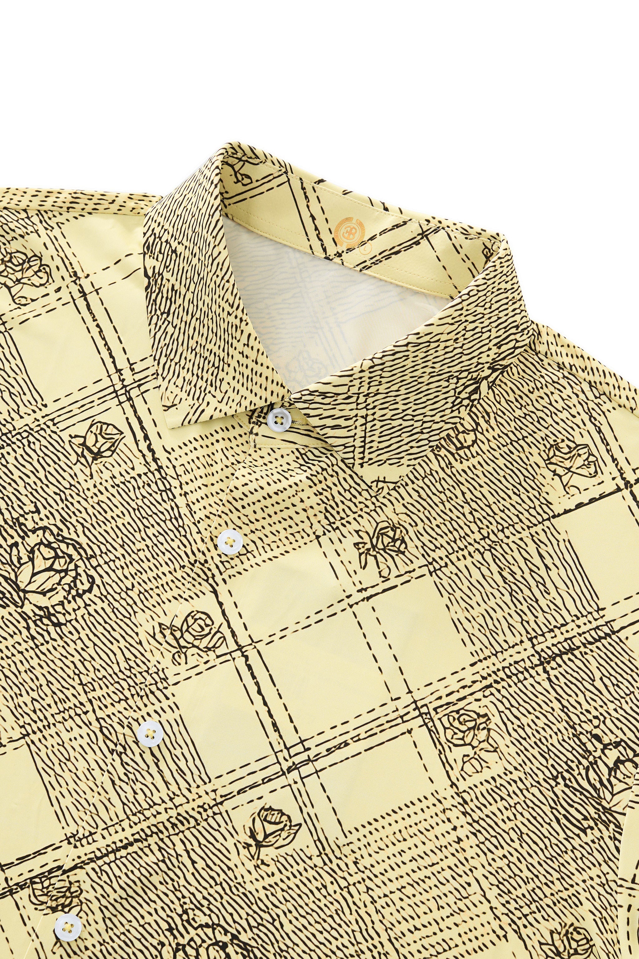 Seamless Rose Plaid Shirt – El Baron BUTTERMILK