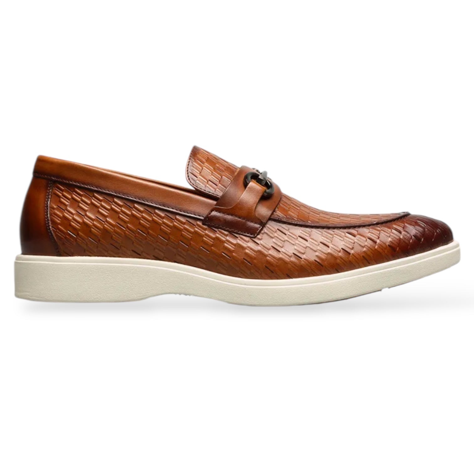Stacy Adams Slip on Loafer (Tan)