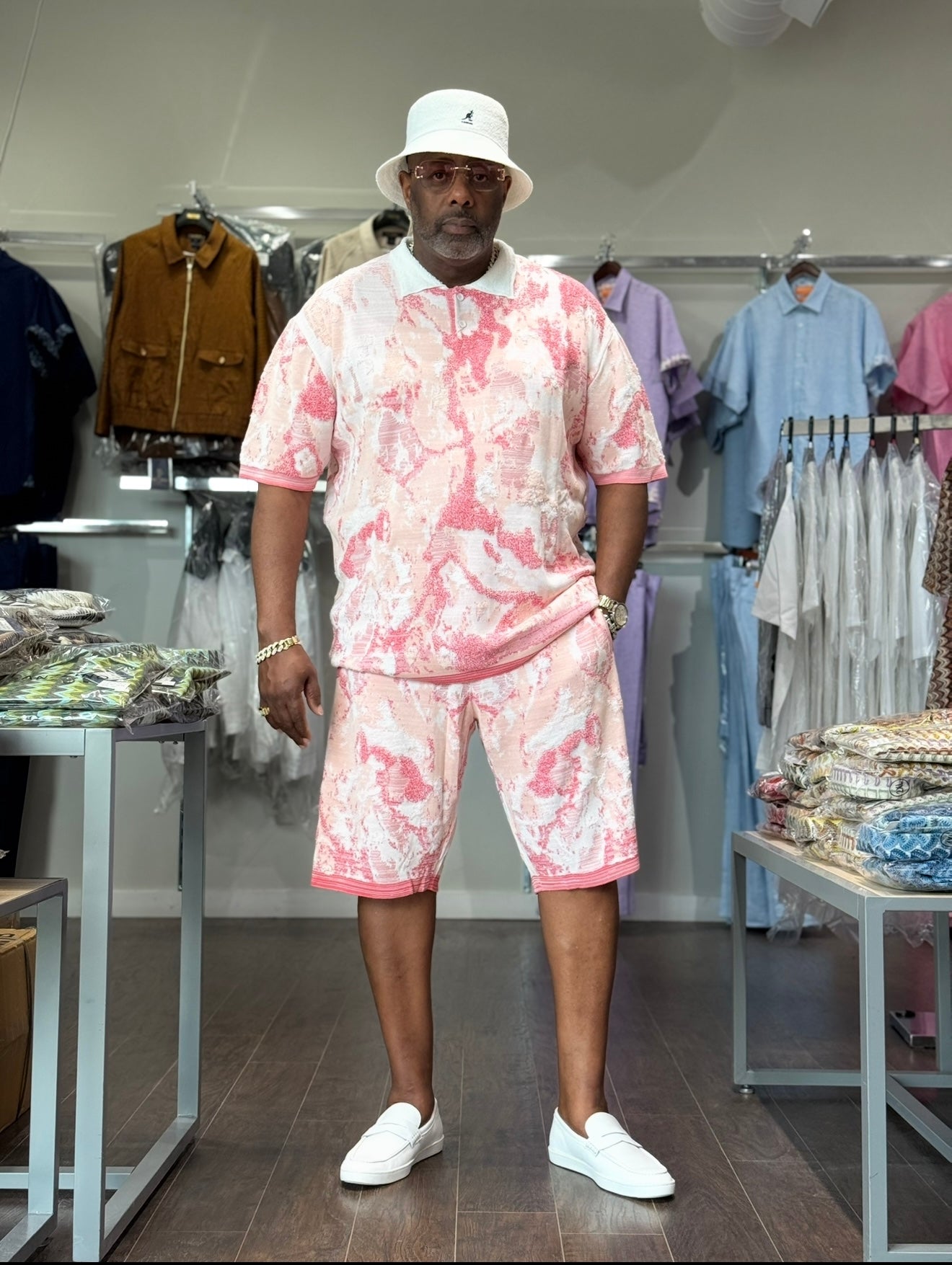 The "Brice" Short Set (Pink)