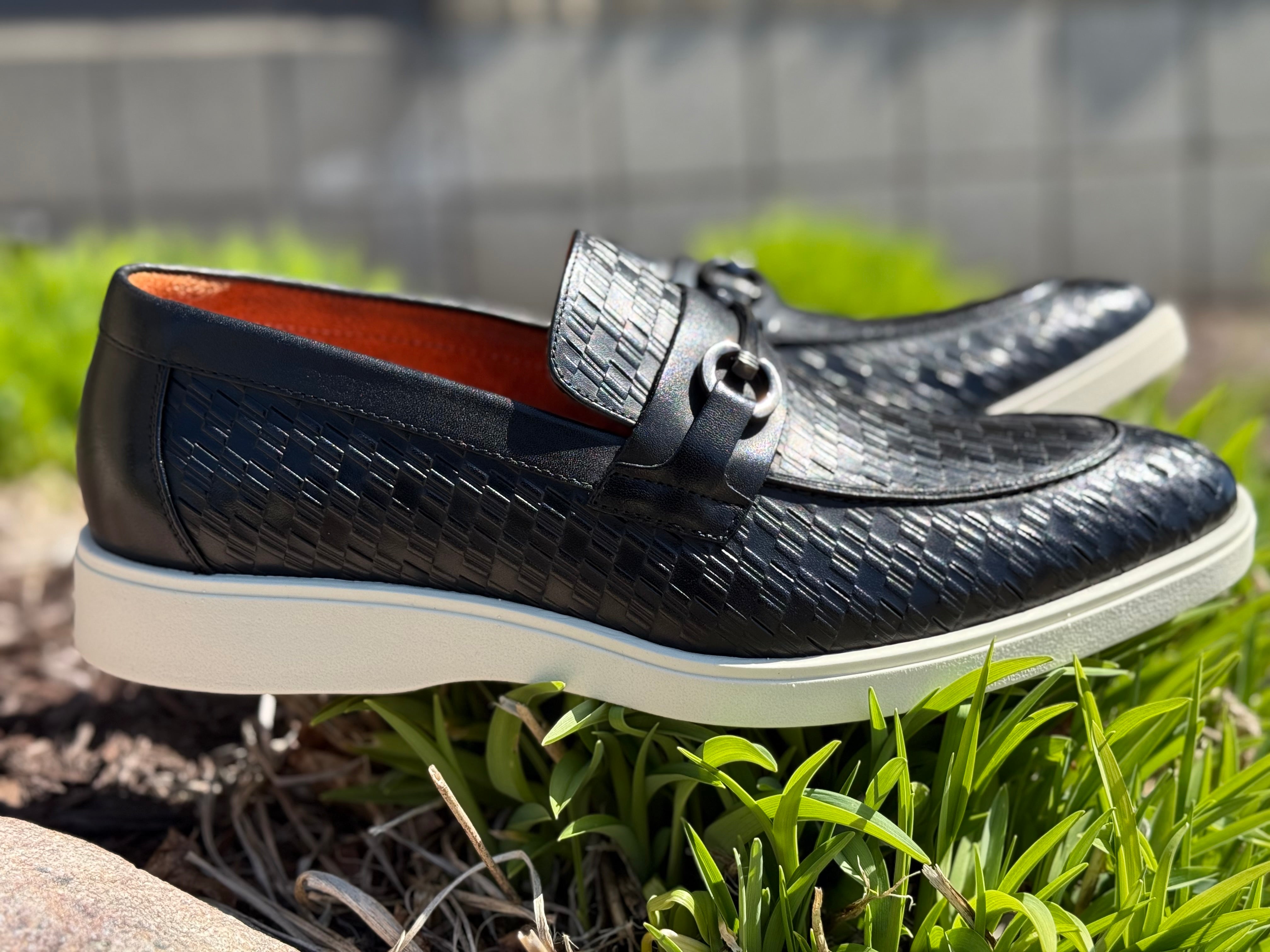 Stacy Adams Slip on Loafer (Black)