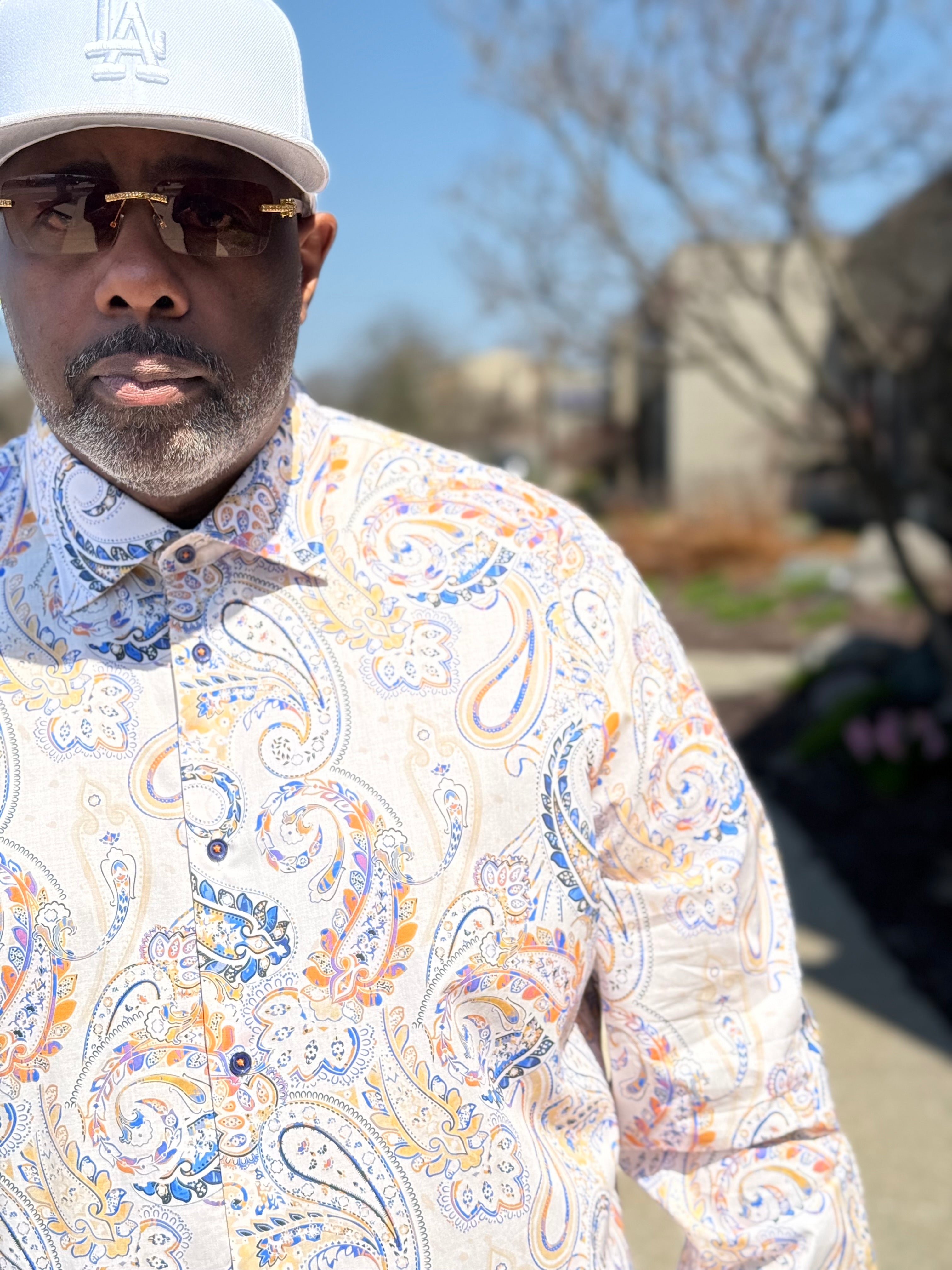 Cigar Couture "Dexter" Shirt (Blue) 5020