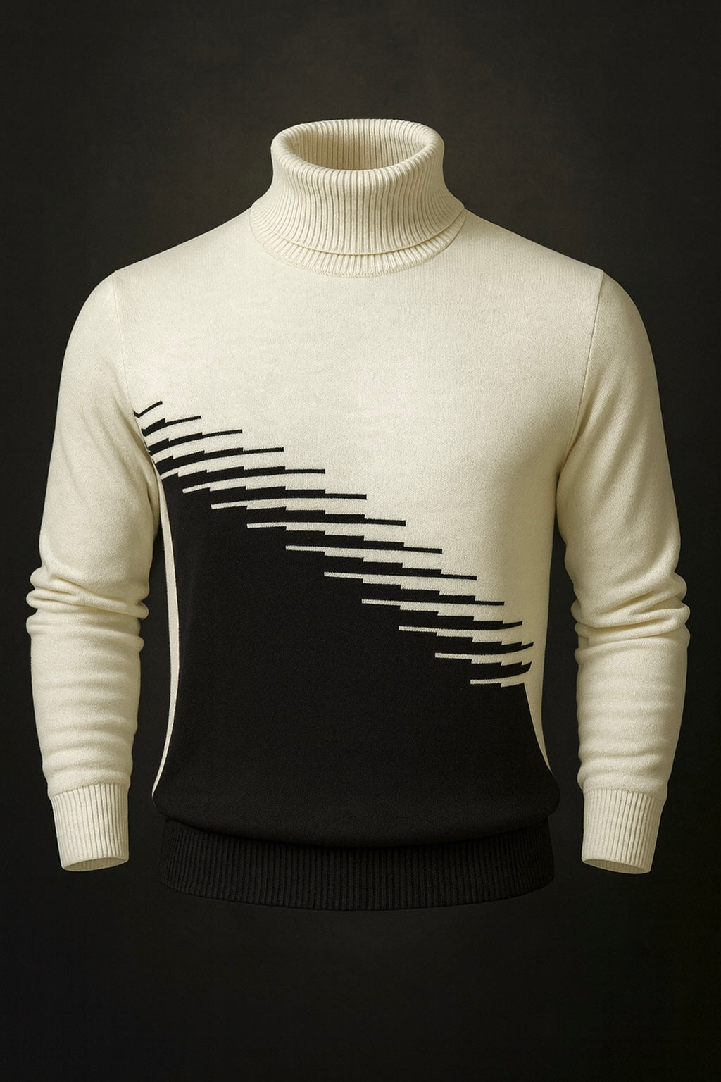Lavane "Delano" turtleneck (white/black)