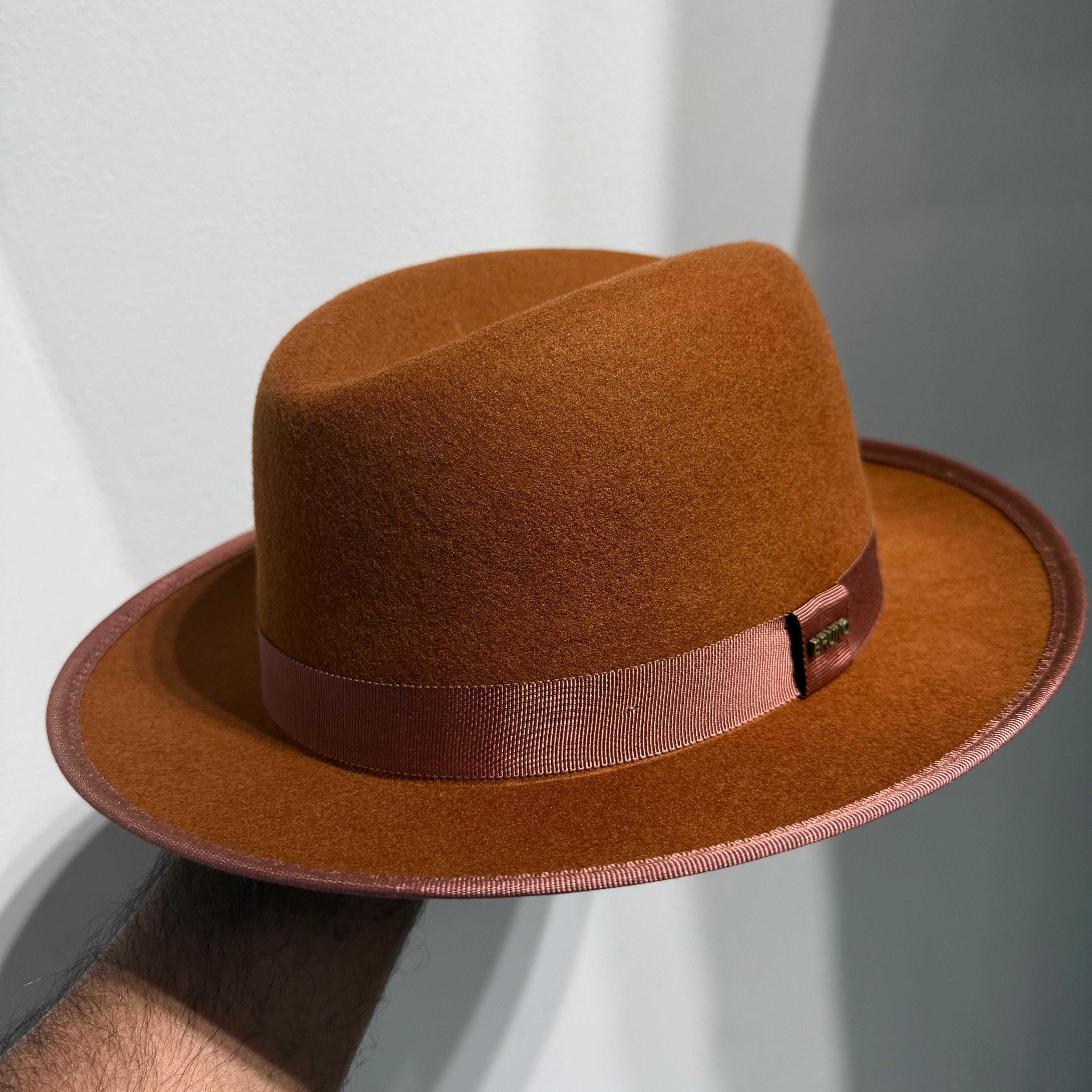Bruno Capelo Wool "Keenan" Wool Hat (Cognac)