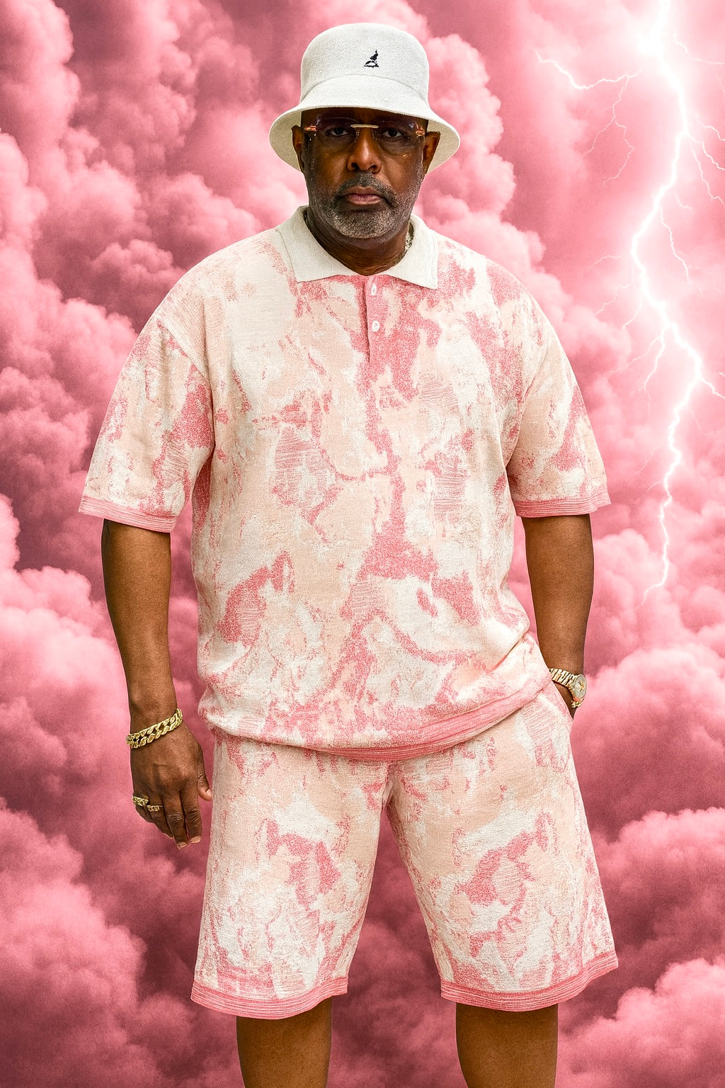 The "Brice" Short Set (Pink)