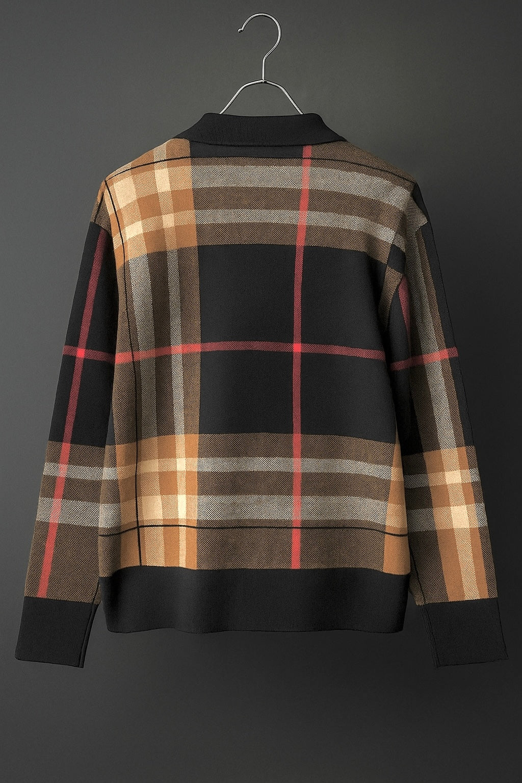 Lanzino "Burb" Button up Sweater (Black)