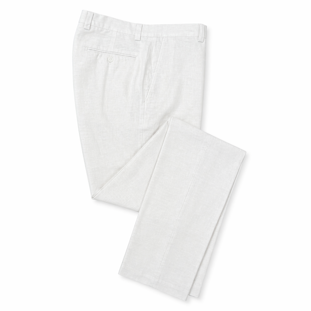 Inserch Premium Linen Pant (White)