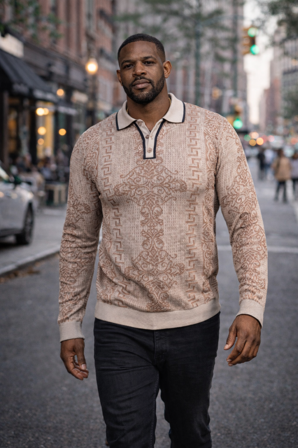 Prestige "Julio" Sweater (Stone) 447