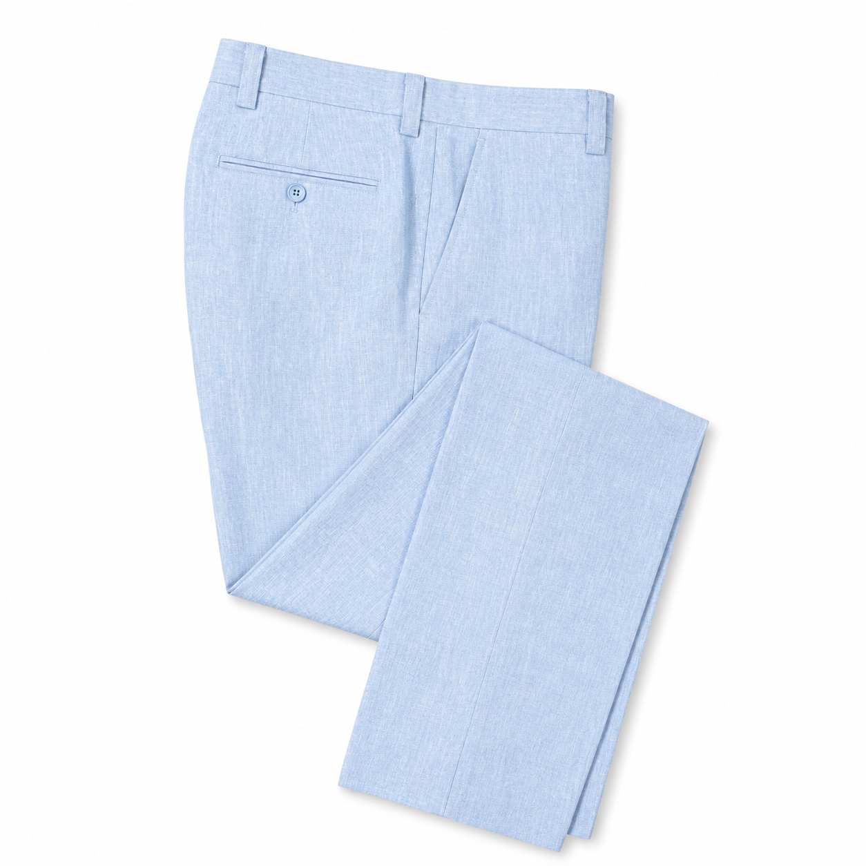 Inserch Premium Linen Pant - Blue Mist
