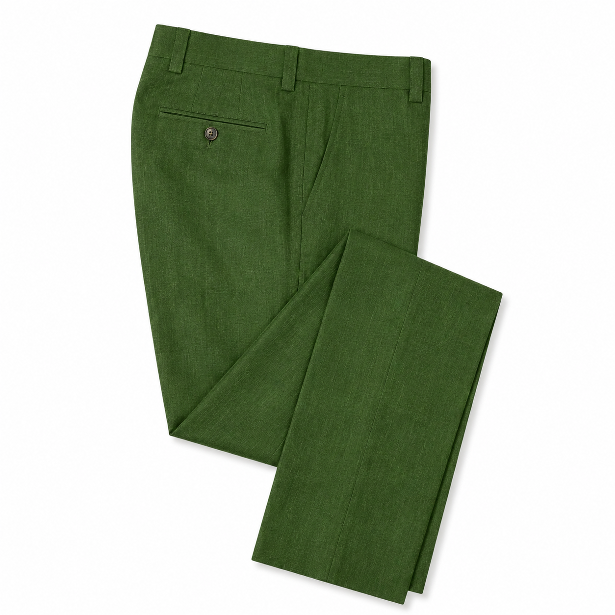Inserch Premium Linen Pant - Emerald