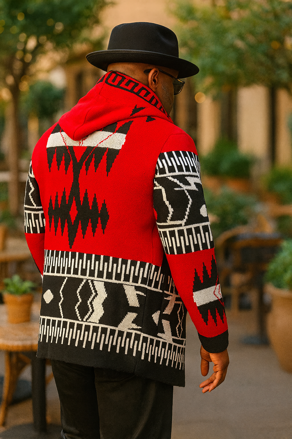 OIM "Arrowhead" 3/4 Length Throwover (Black/Red)