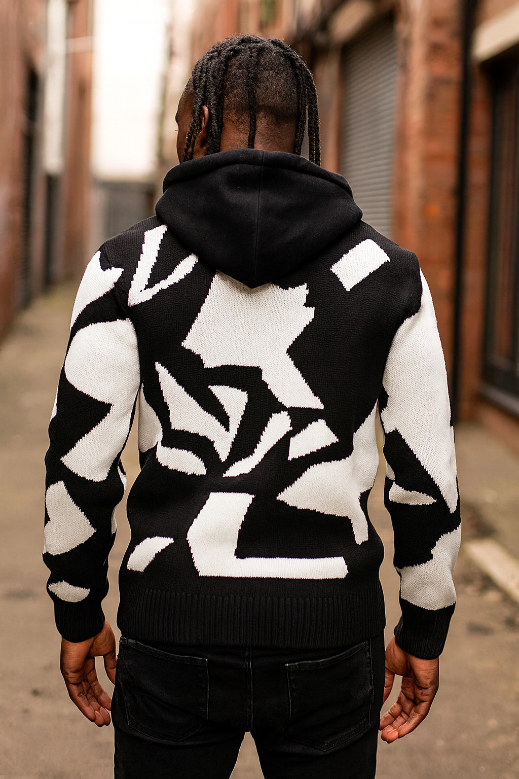 OIM G3 Hoody Sweater (Black/White)