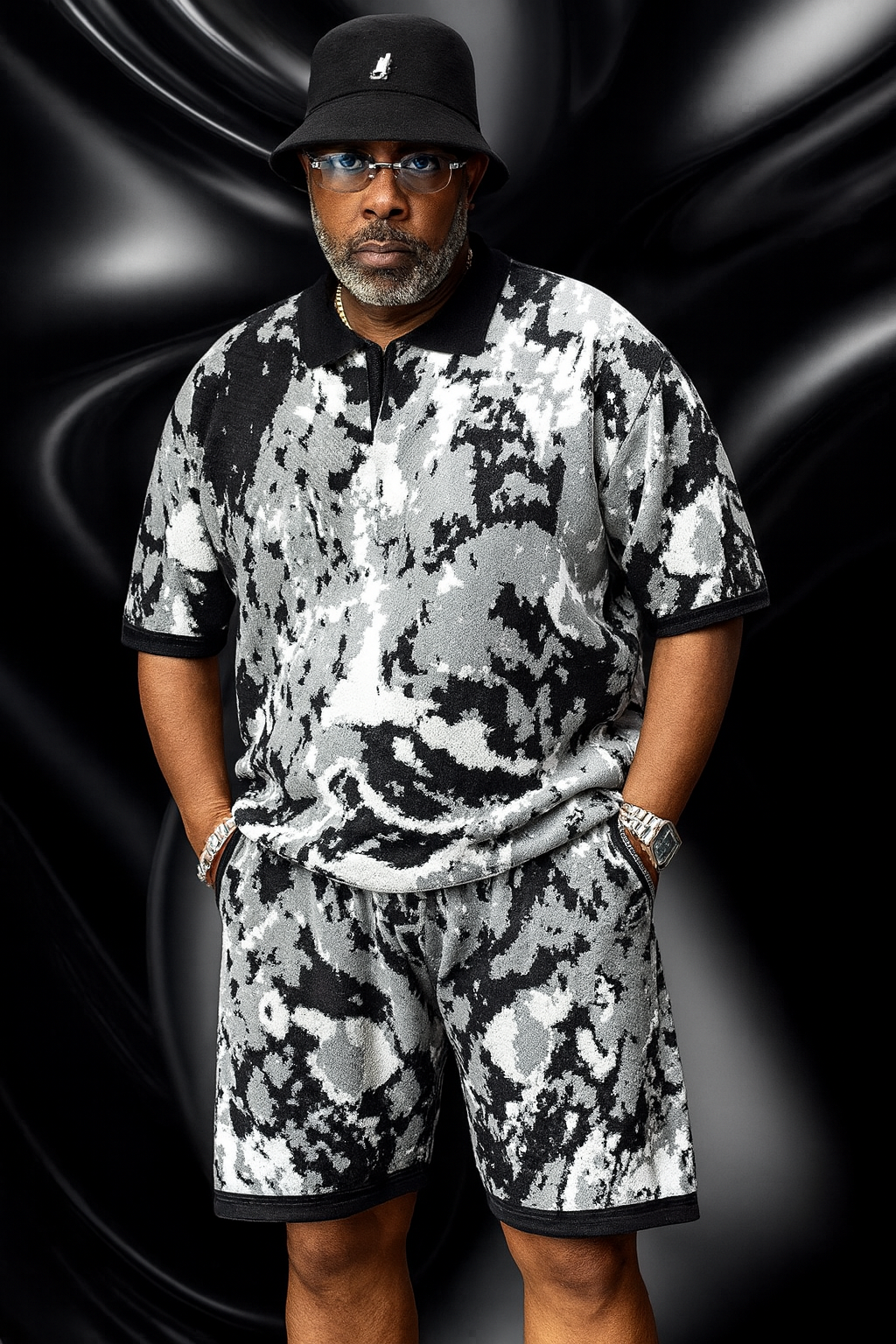 The "Brice" Short Set (Black)