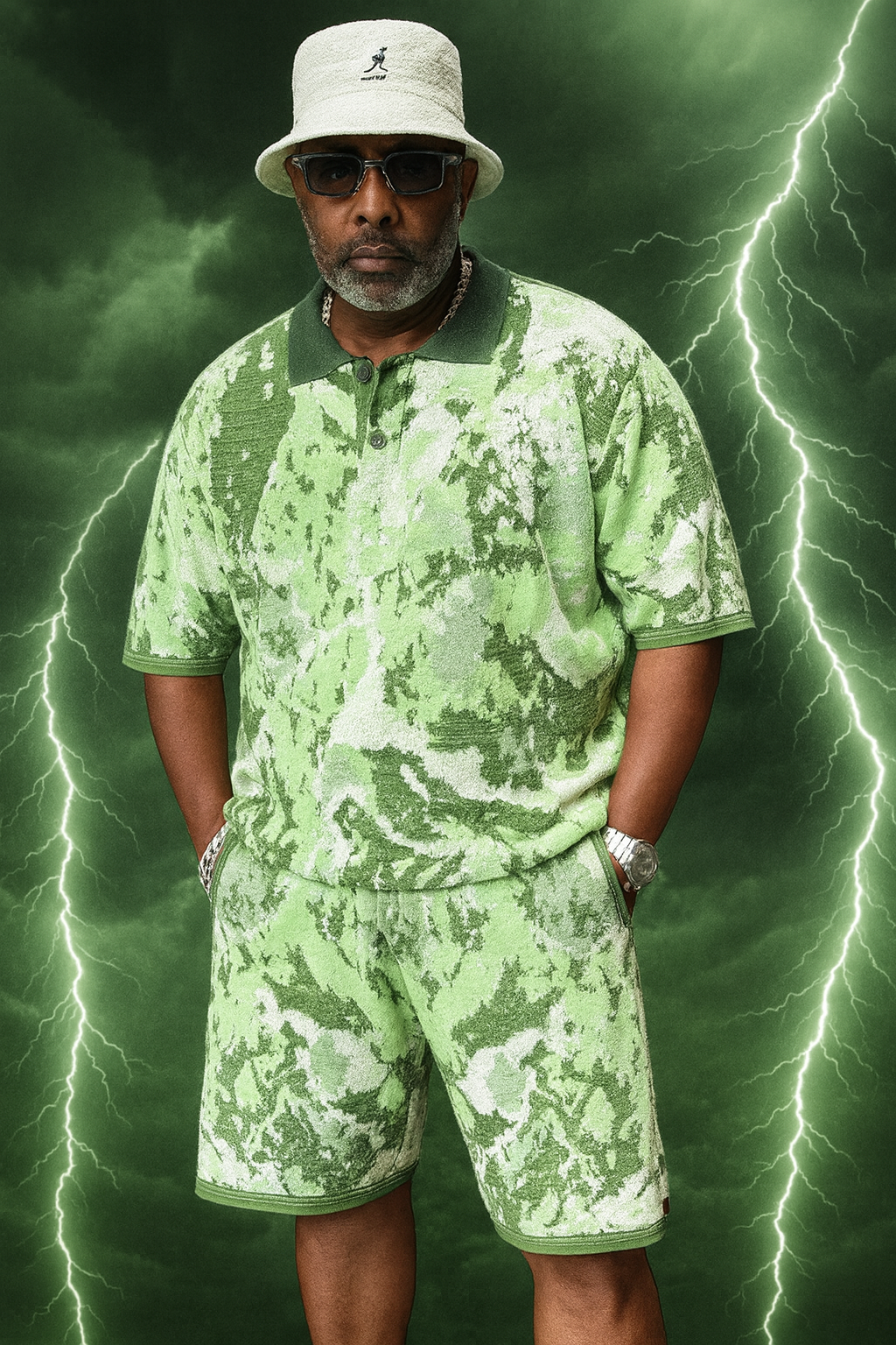 The "Brice" Short Set (Sage)