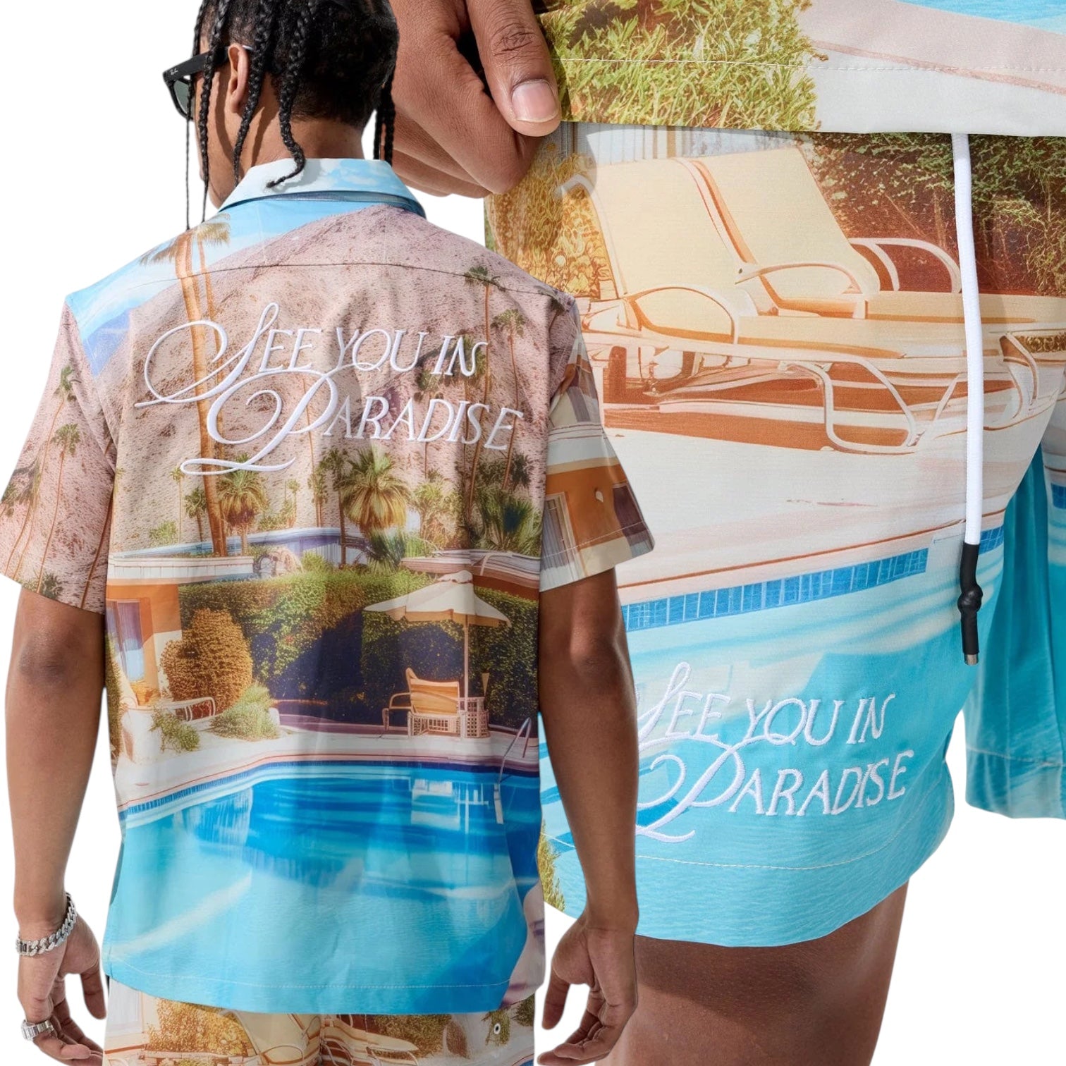 Jordan Craig "Paradise" Short Set (Palm Springs)