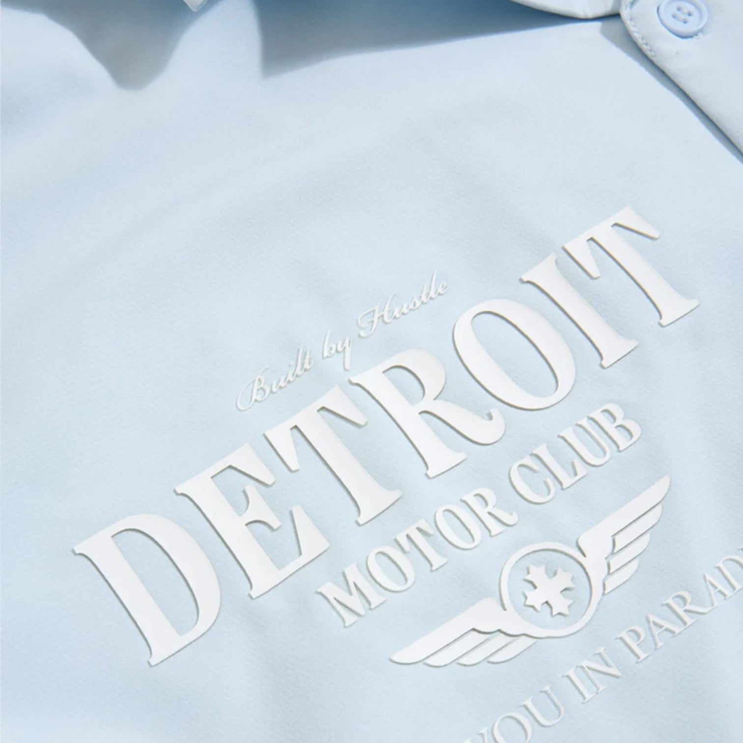 Jordan Craig Men’s Detroit Motor Club Short Set – Gray Sky