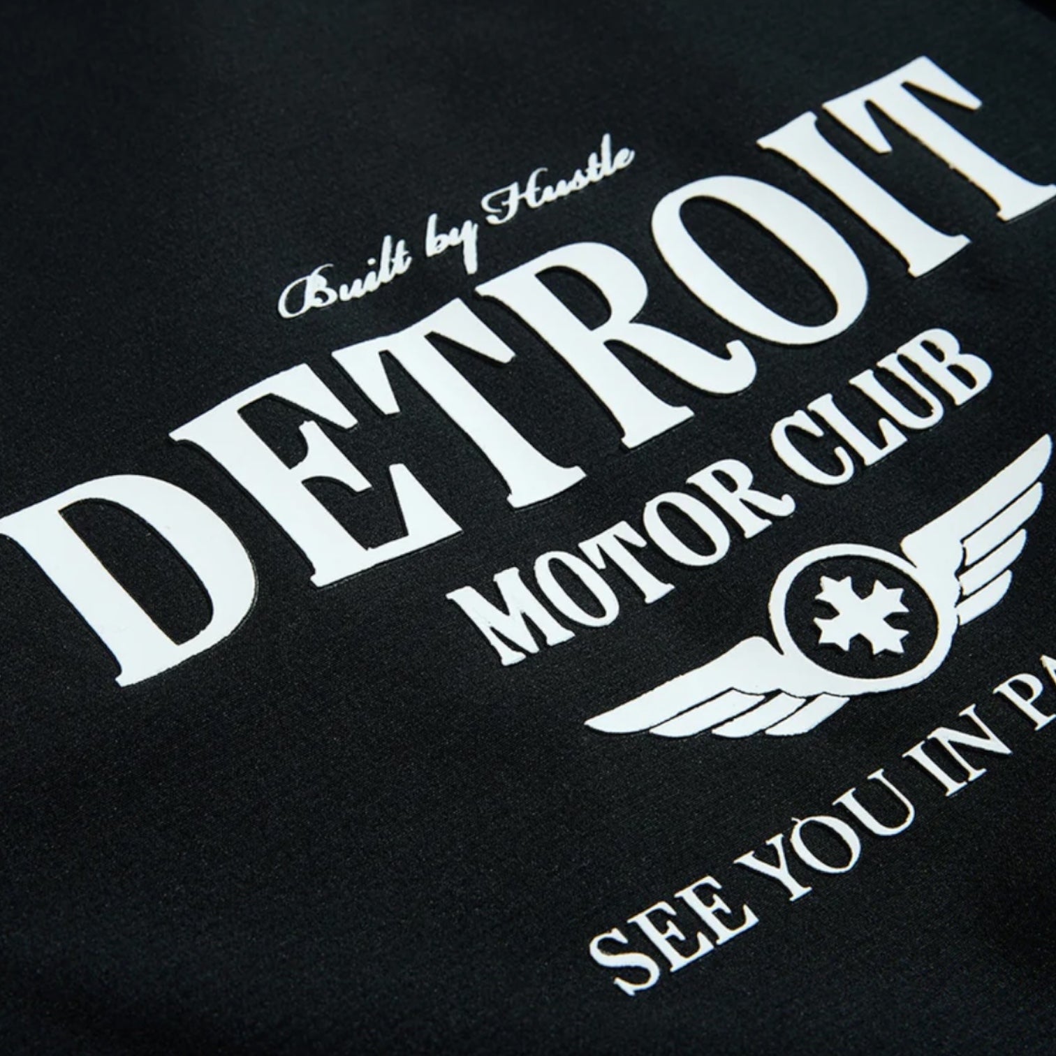 Jordan Craig Men’s Detroit Motor Club Short Set – Black