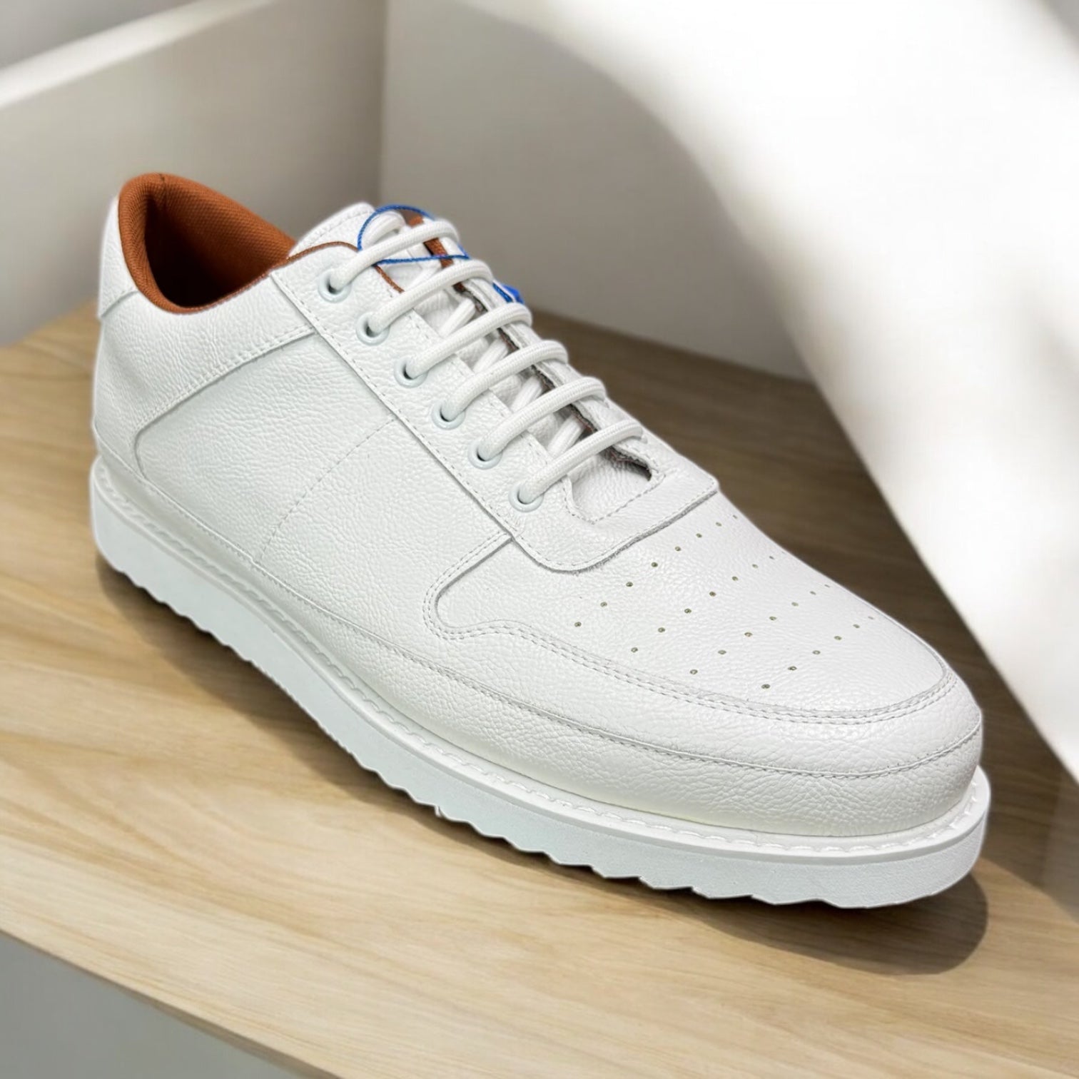 Tayno Casual Sneaker Shoe (White)