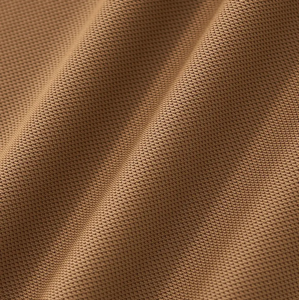 Contrast Trim Performance Polo - El Baron KHAKI