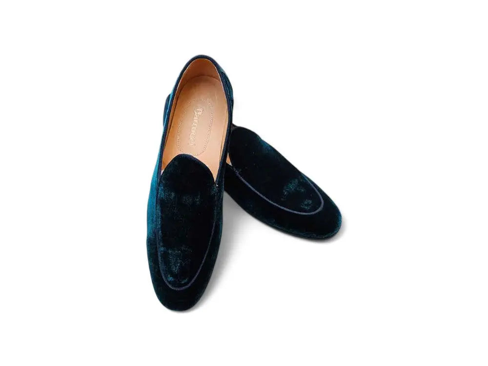 Men's Velvet Prom Shoe