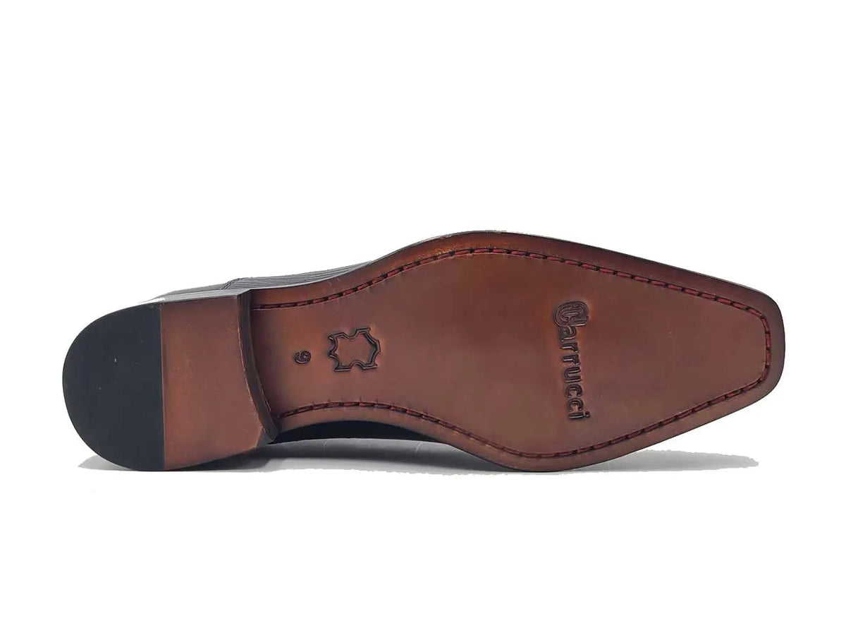 Split Toe Oxford in Leather Sole