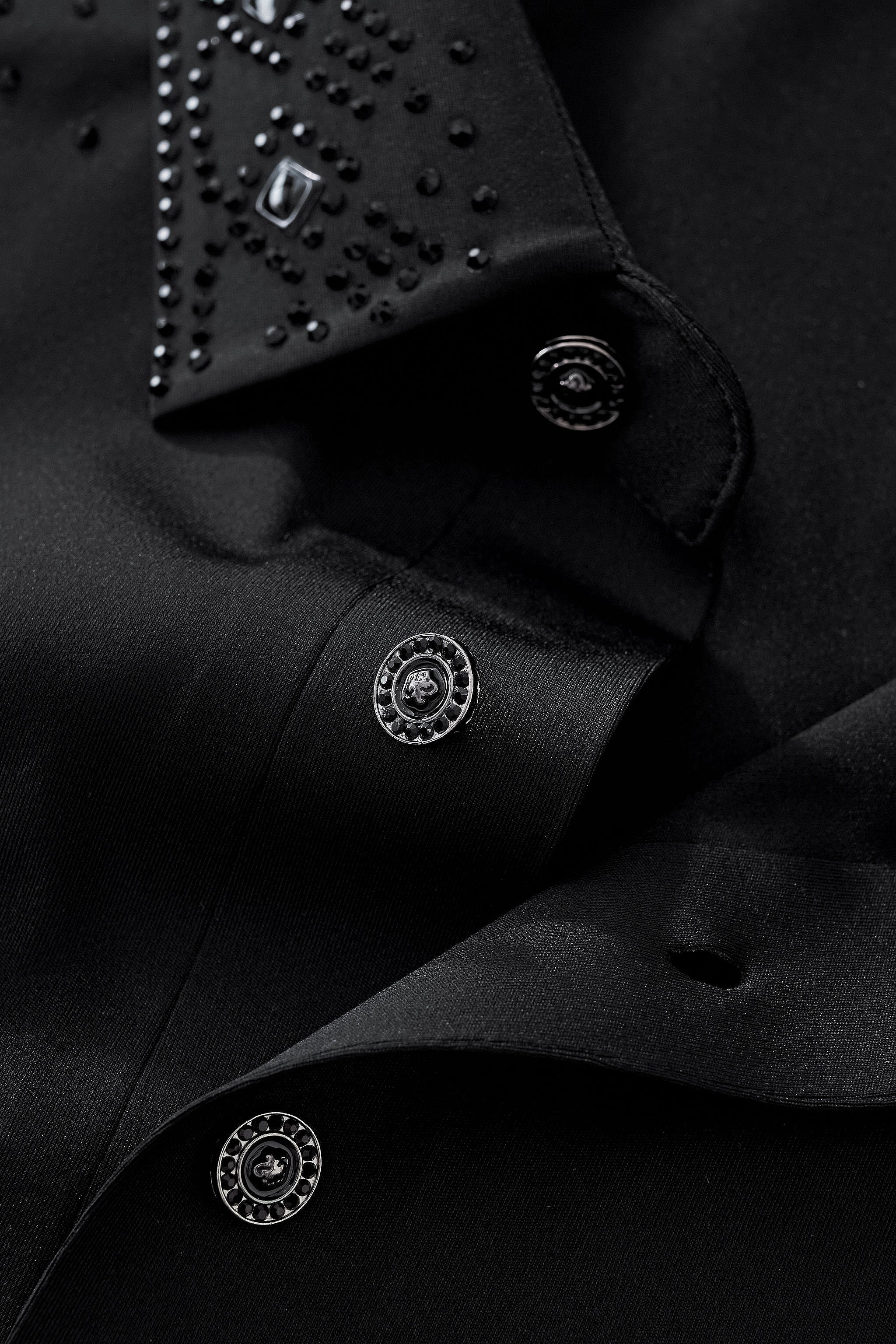 Lustre Trim Polo BLACK/BLACK