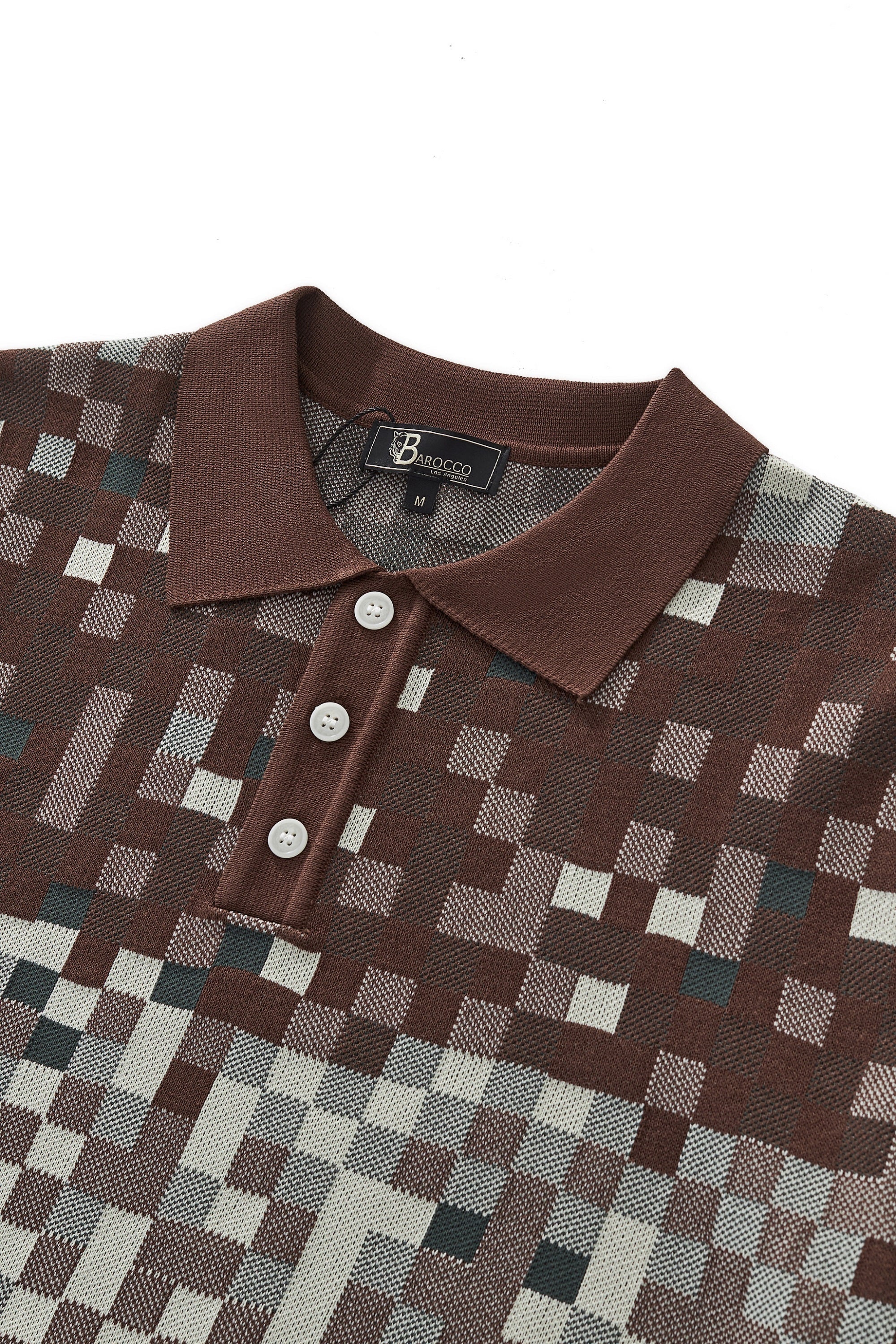 Pixel Fade Polo KHAKI
