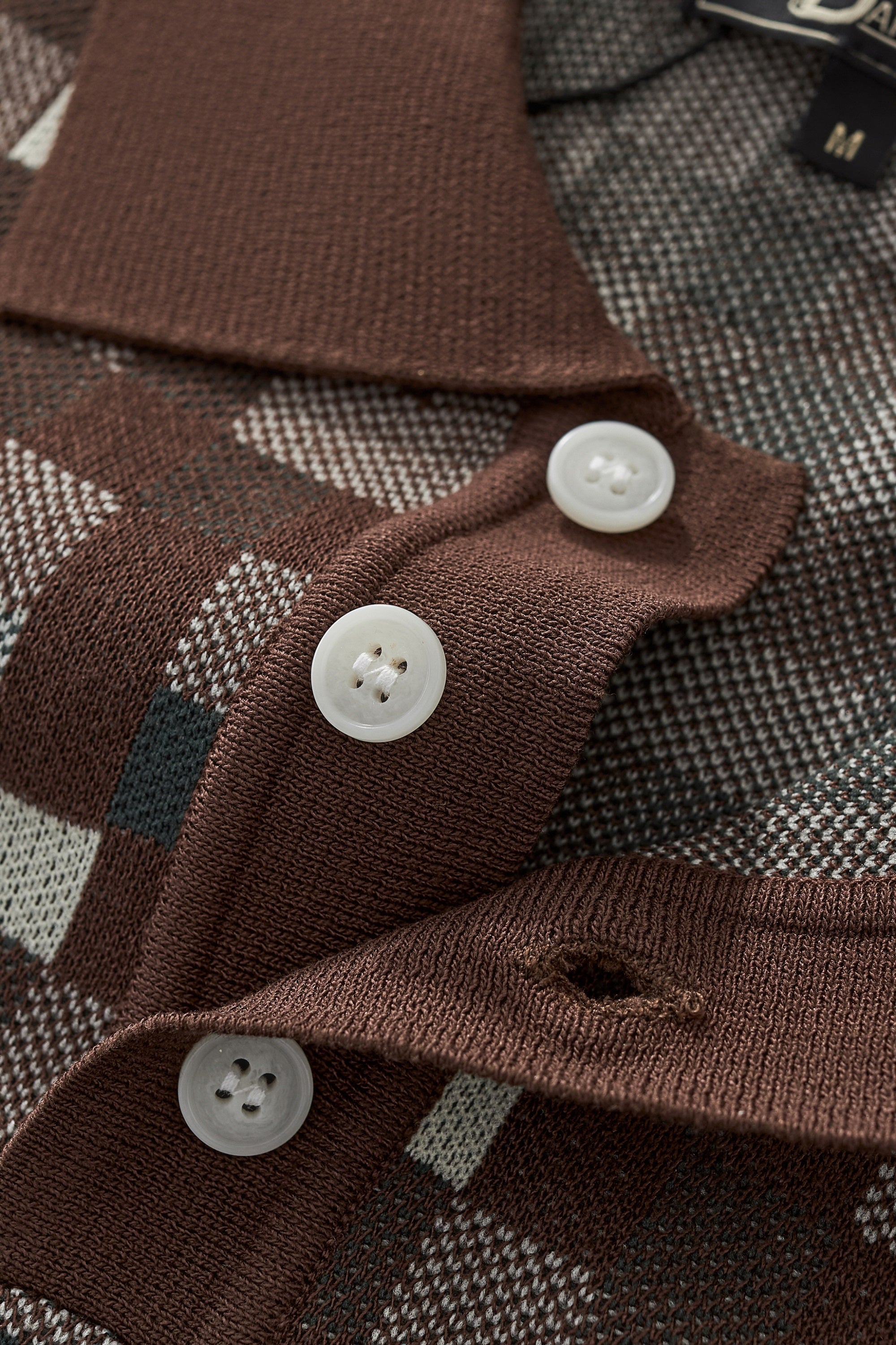 Pixel Fade Polo KHAKI