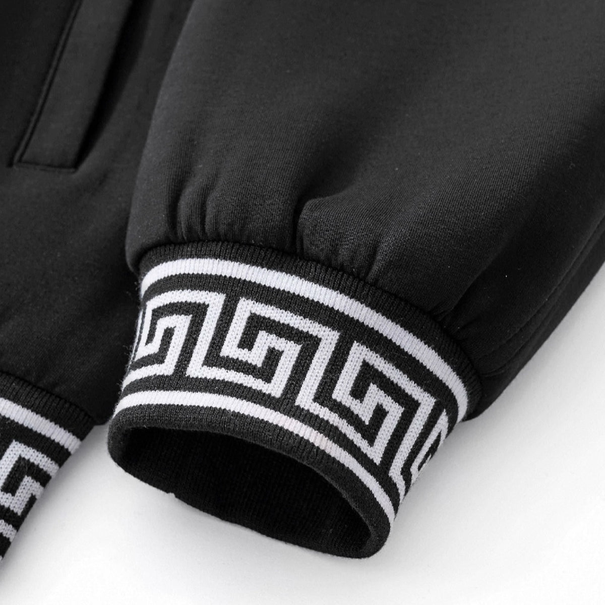 Barocco Mens Luxury Tracksuit - Black