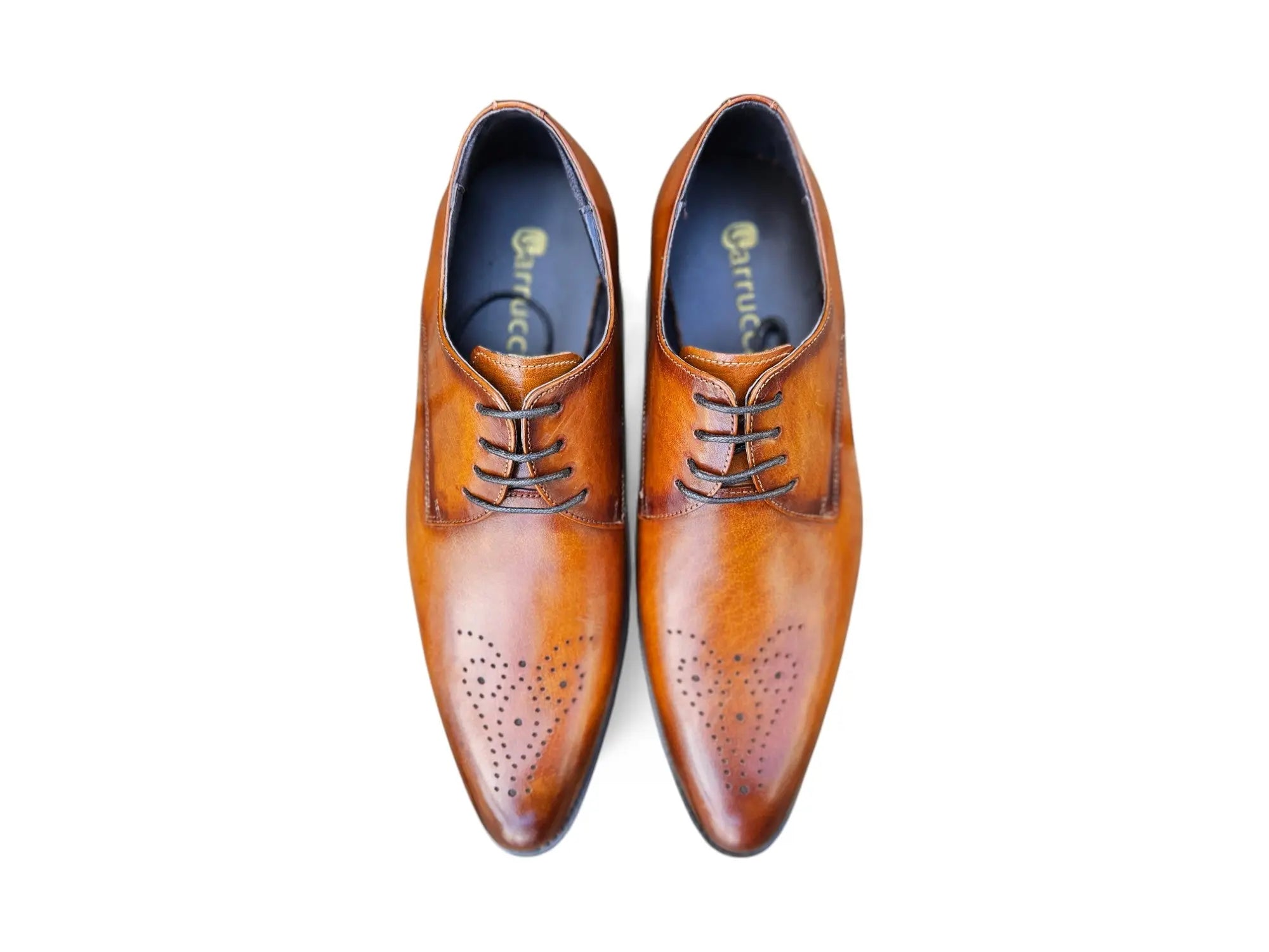 Signature Burnished Lace-up Derby