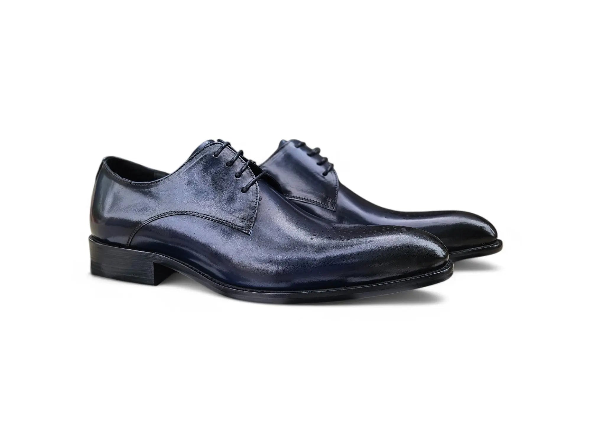 Signature Burnished Lace-up Derby