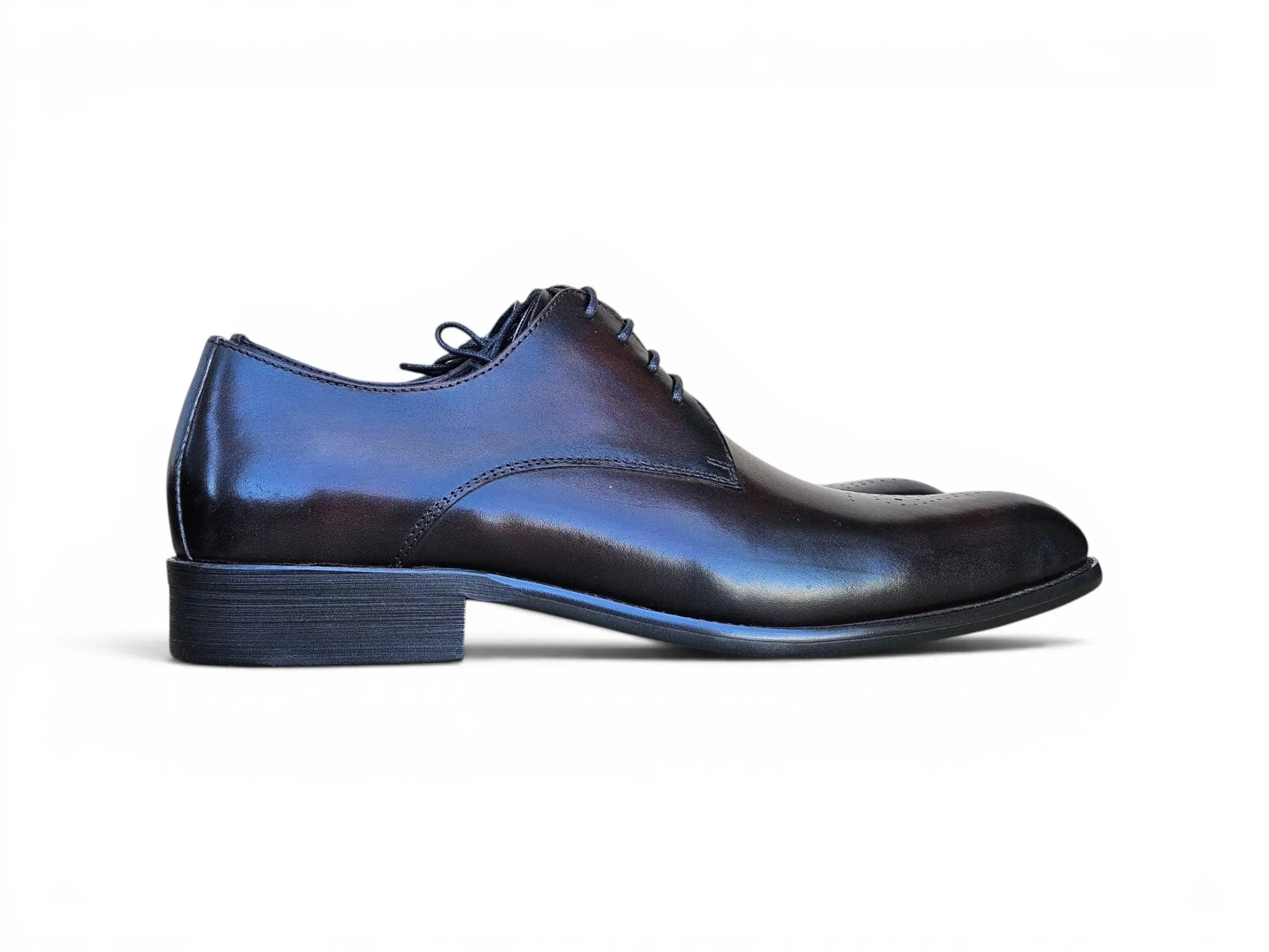 Signature Burnished Lace-up Derby